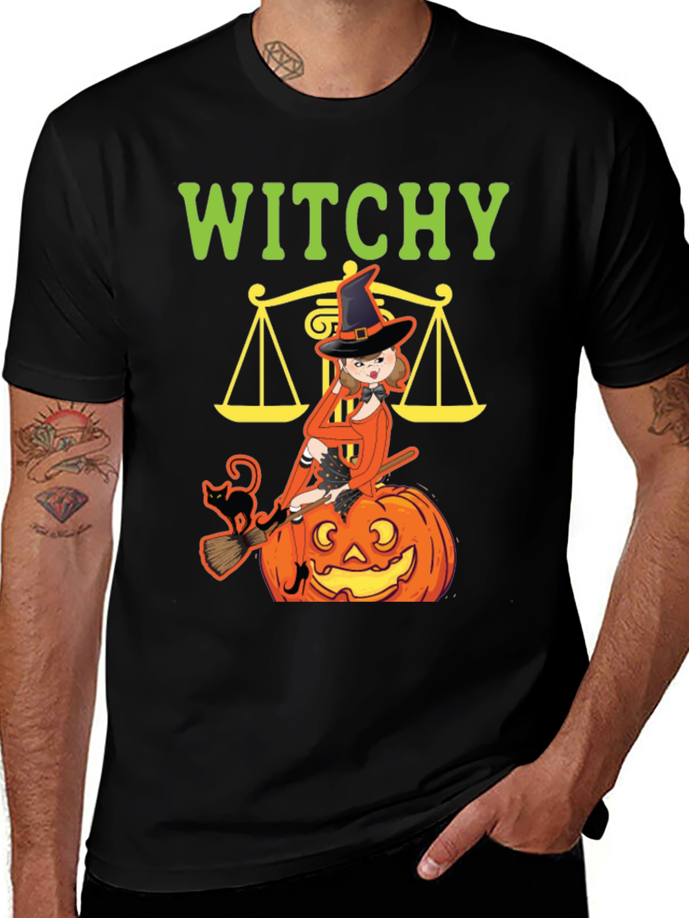 Variant 4 of Witchy Lawyer Halloween T-Shirt