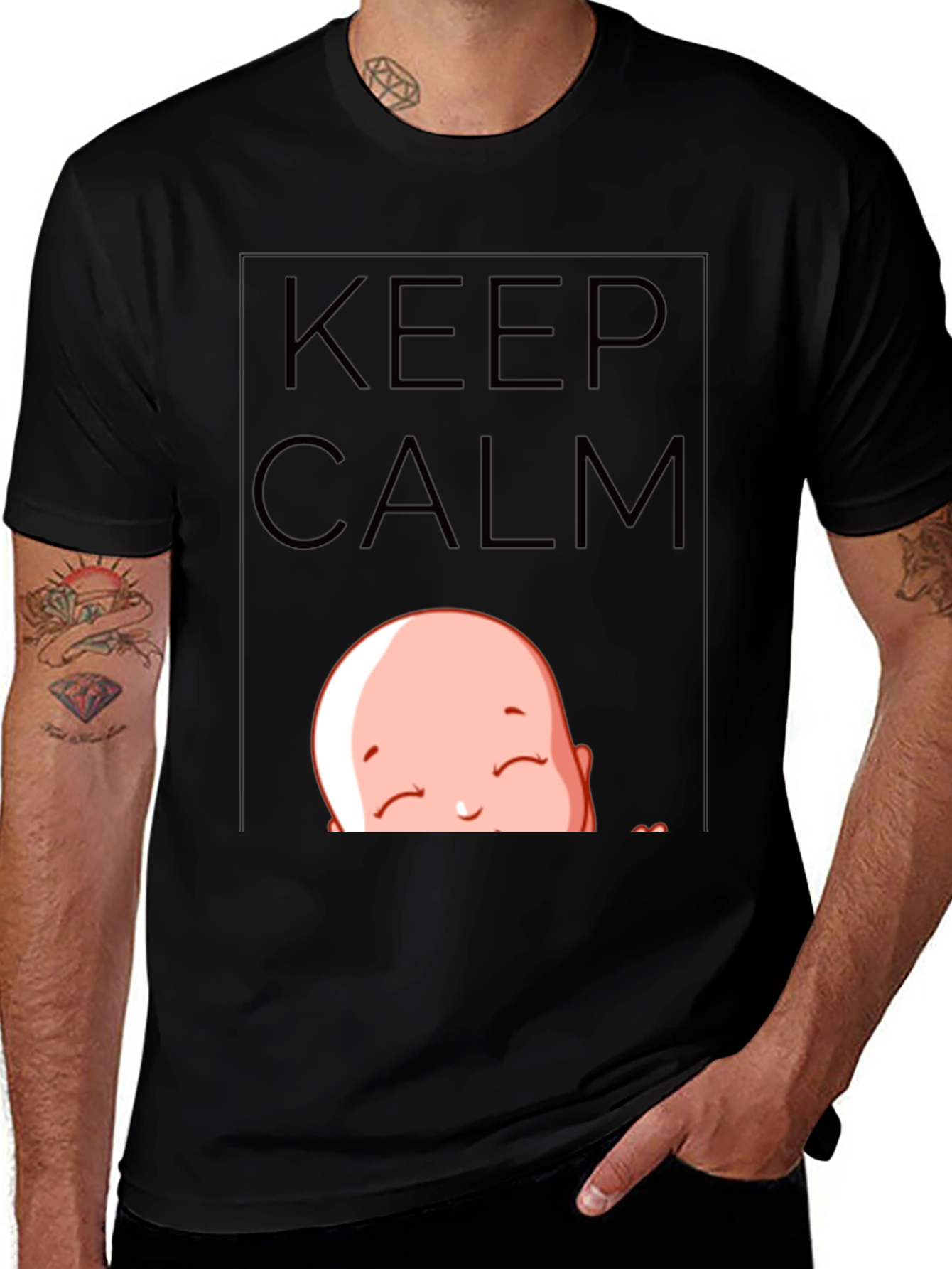Variant 23 of Keep Calm Baby T-Shirt