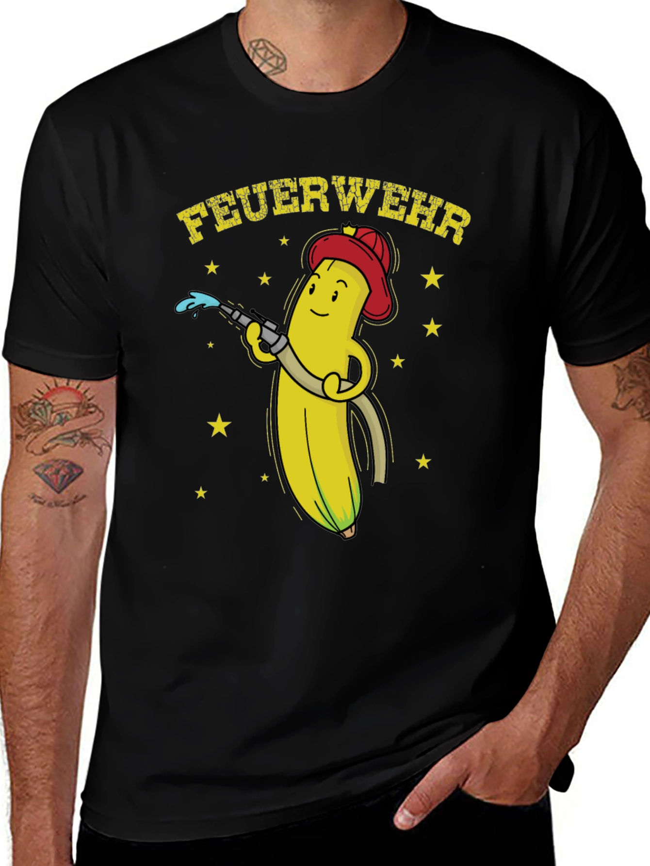 Variant 8 of Feuerwehr Banana T-Shirt