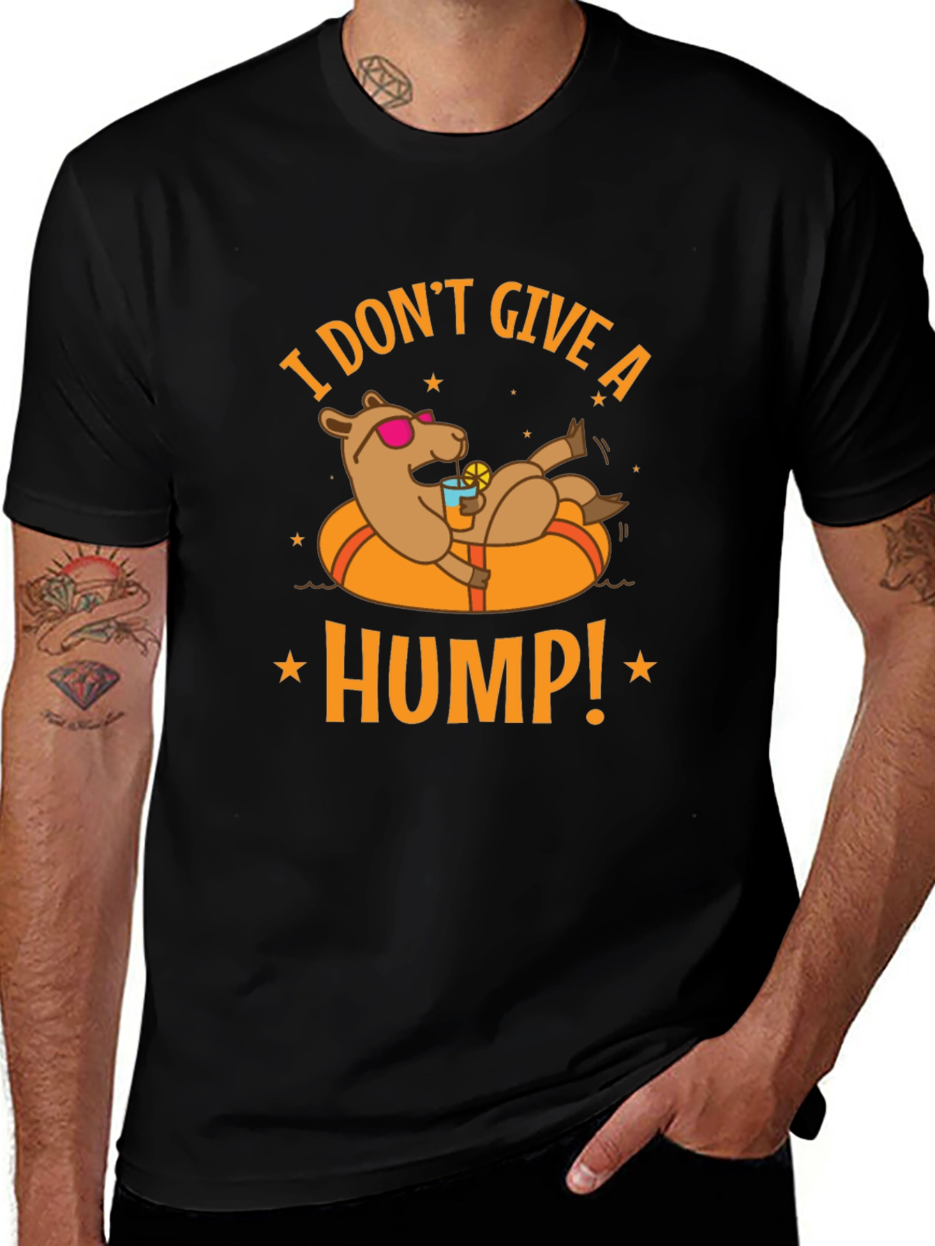 Variant 7 of I Don't Give A Hump Camel T-Shirt