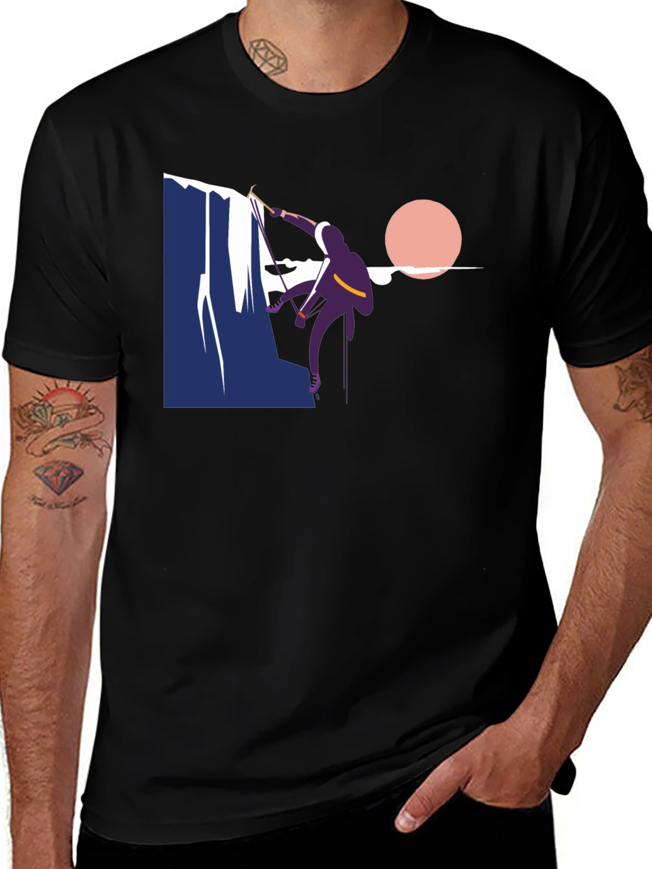 Variant 13 of Climber Graphic T-Shirt - Adventure Ready