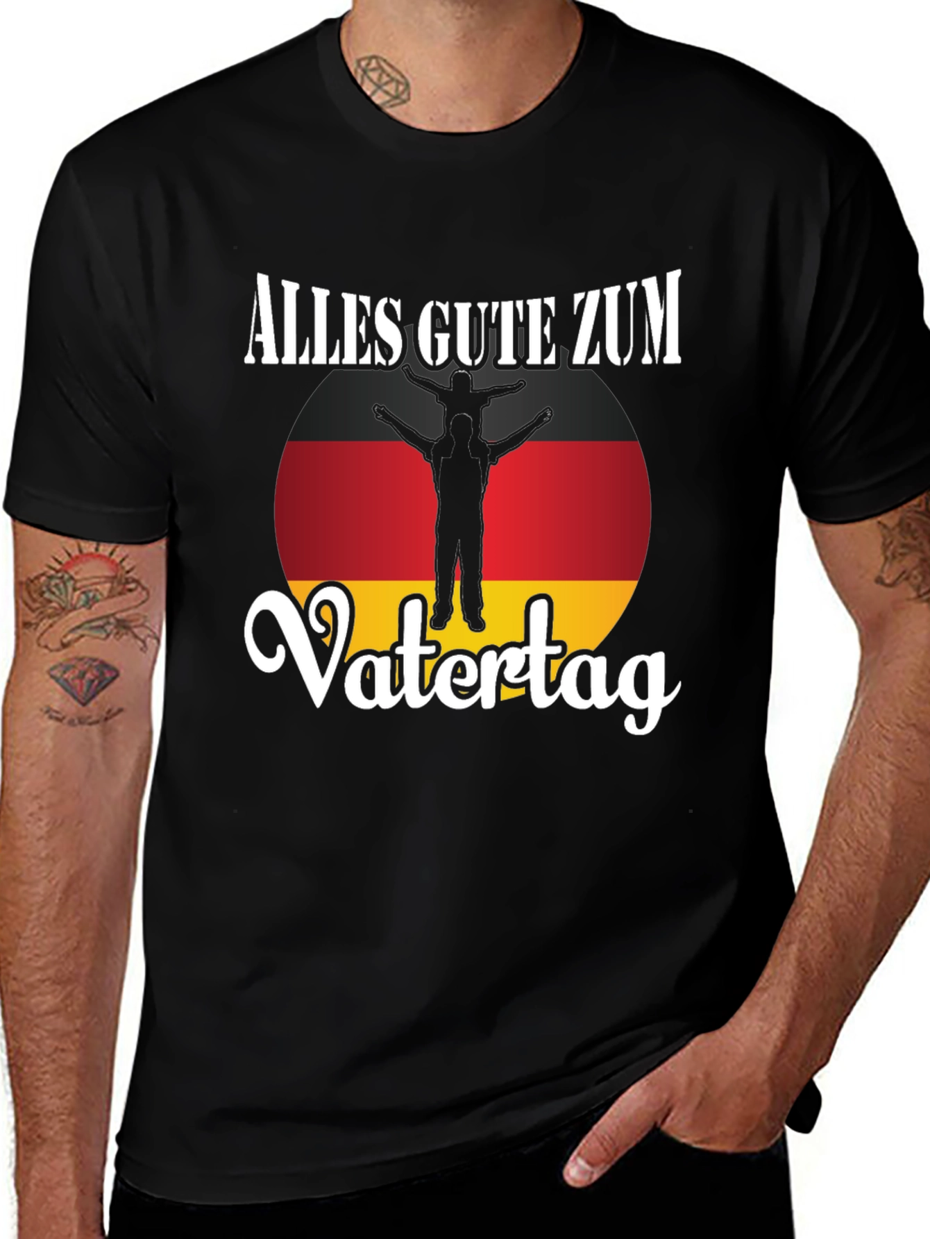 Alles Gute Zum Vatertag Father's Day T-Shirt