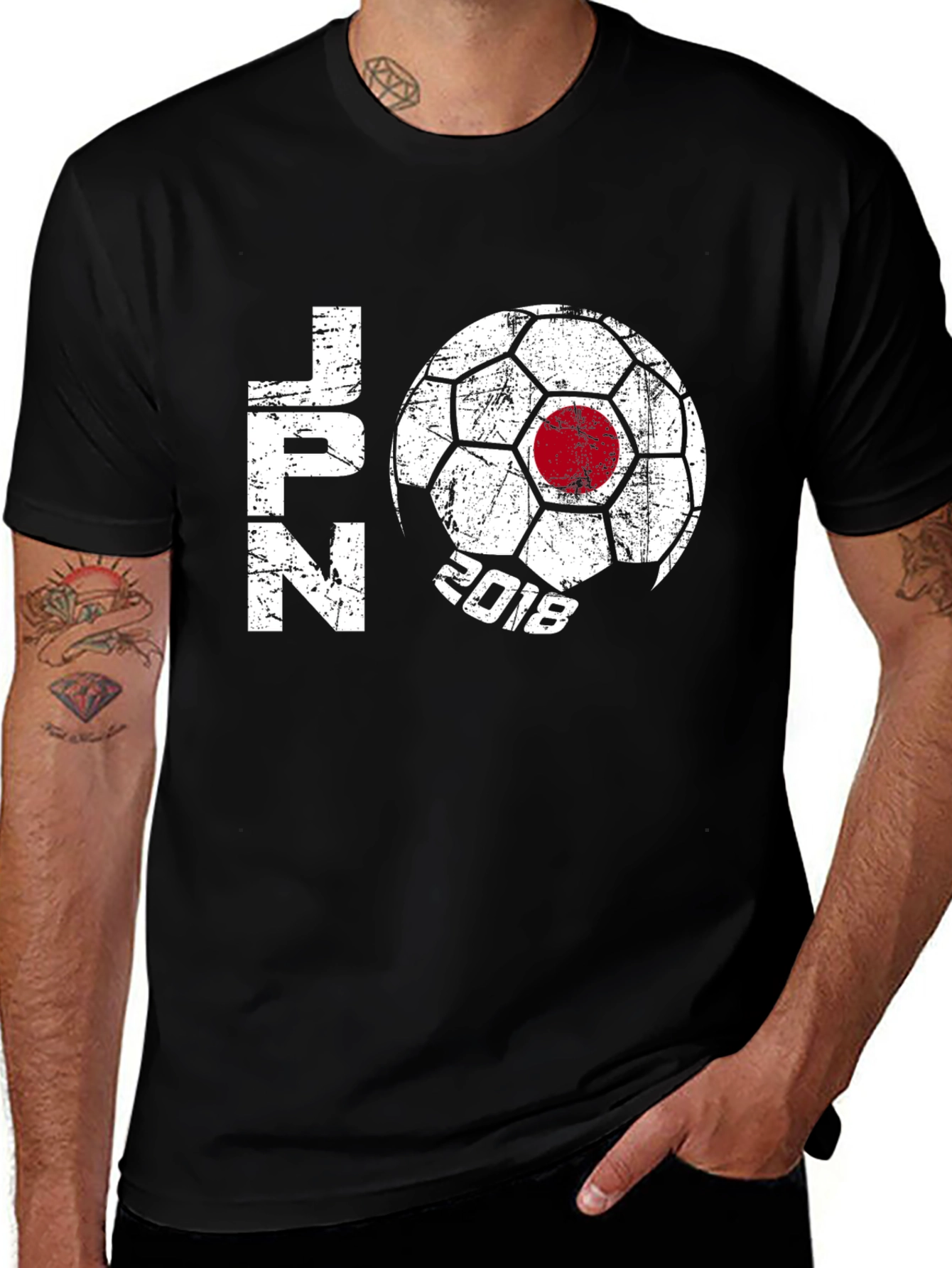 Japan Soccer T-Shirt - JPN 2018