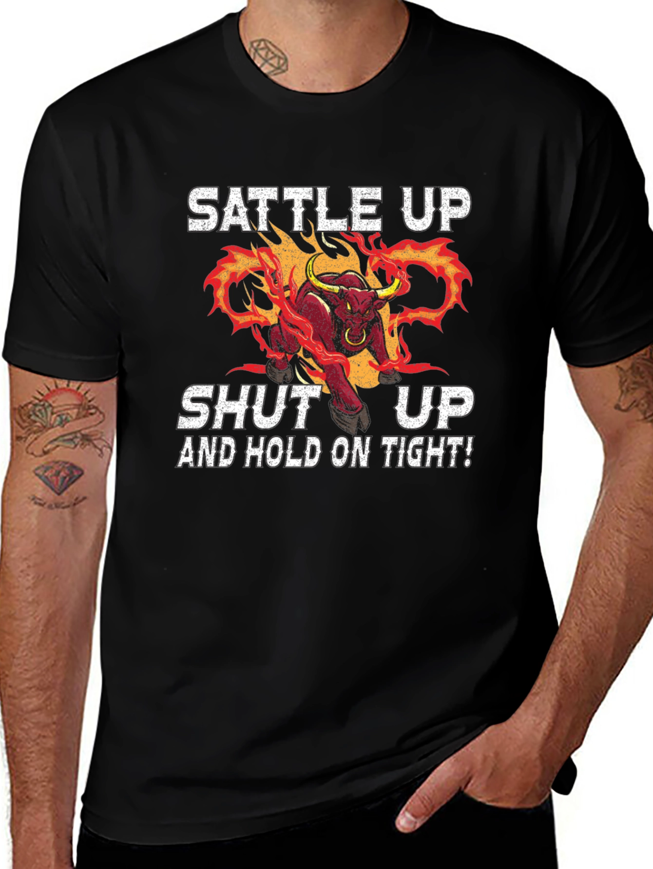 Variant 18 of Sattle Up Graphic Tee
