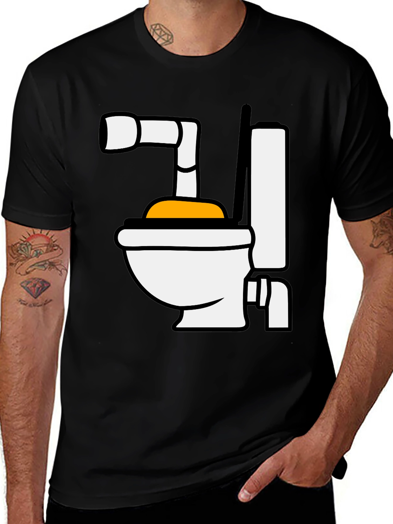 Variant 29 of Toilet Humor T-Shirt - Funny Graphic Tee