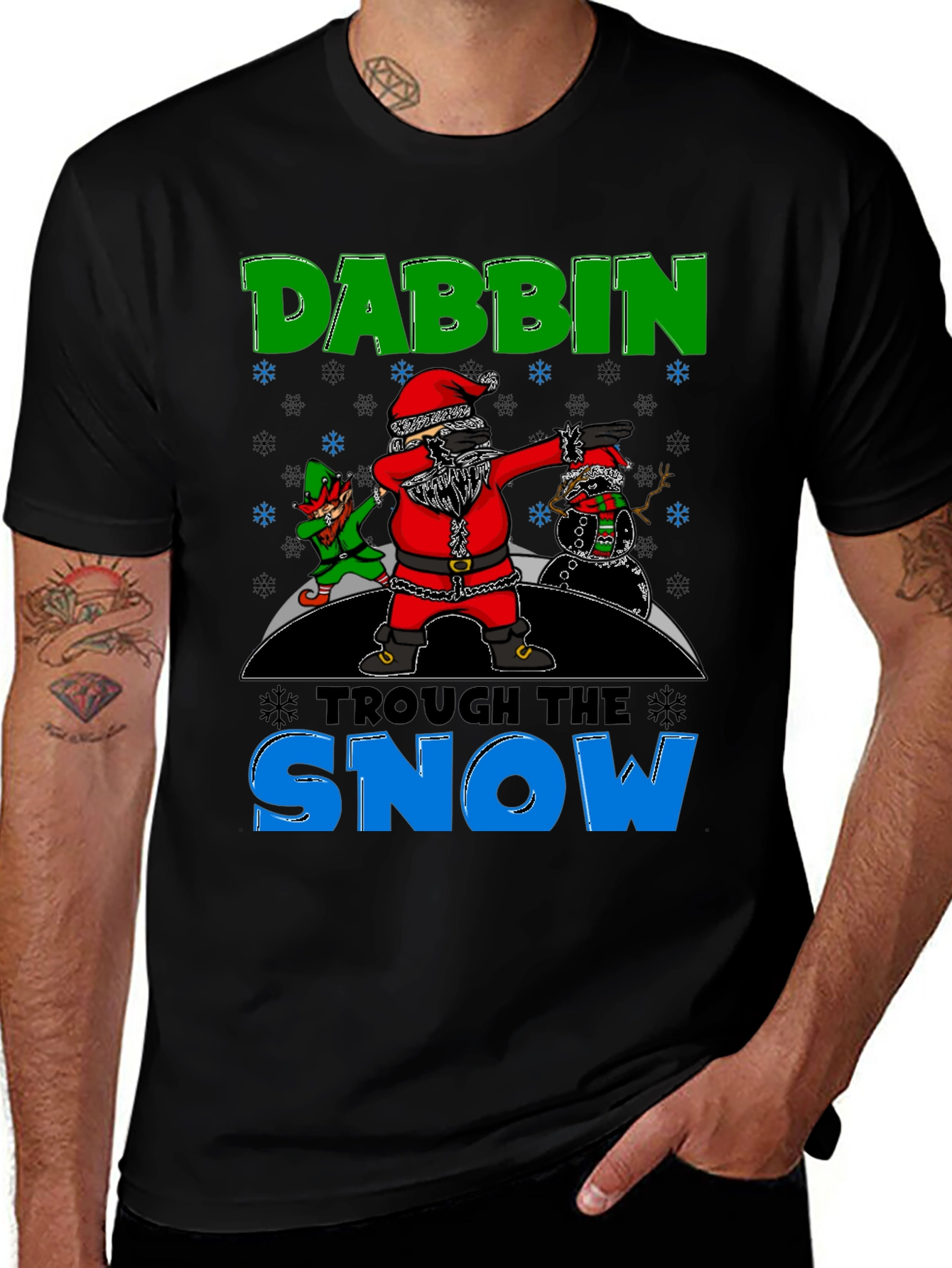 Dabbing Santa T-Shirt