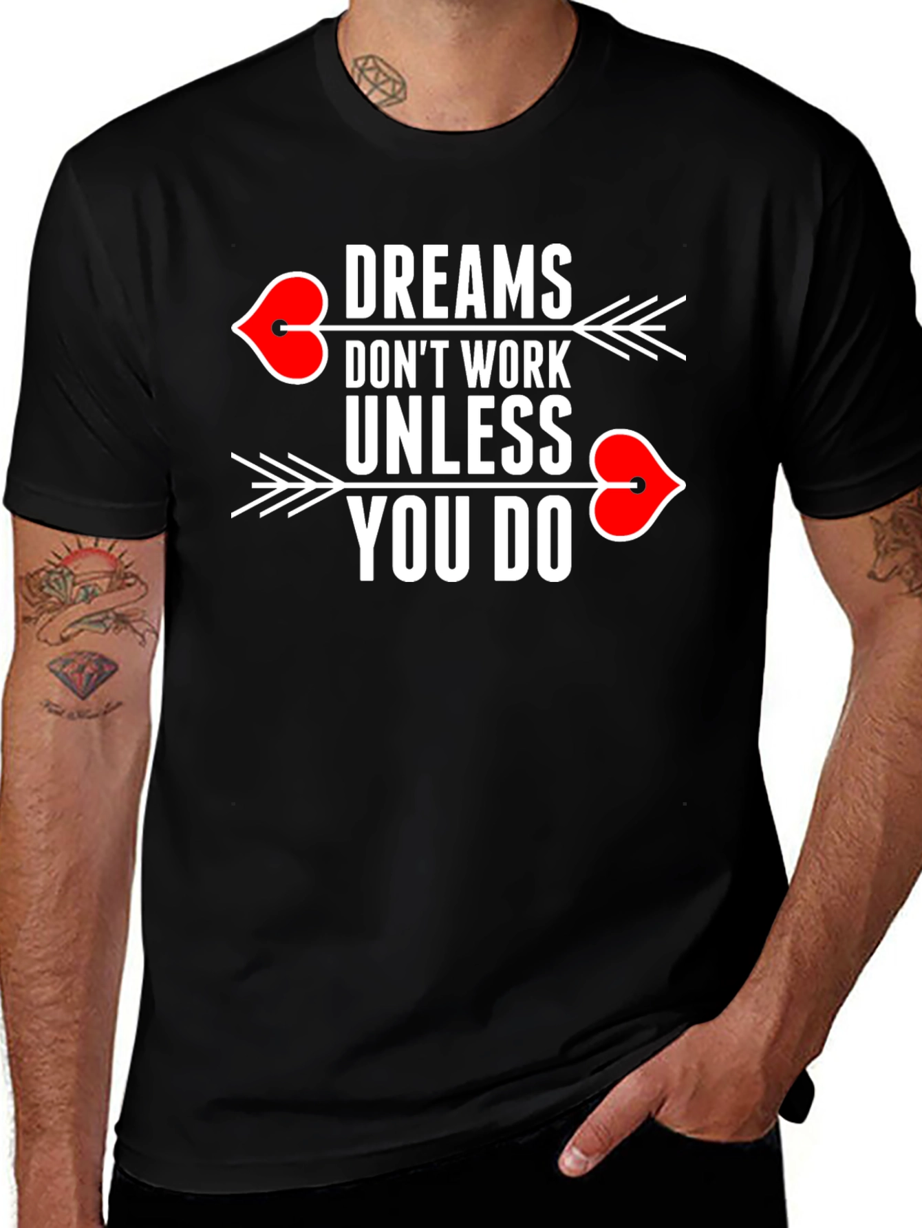 Variant 27 of Dreams Don't Work T-Shirt