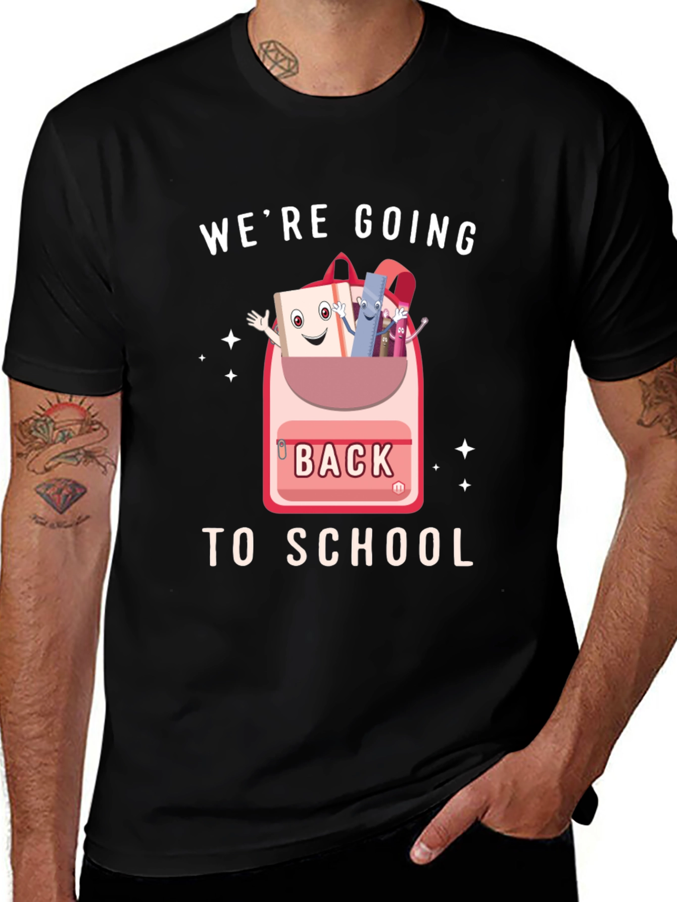 Variant 25 of Back to School Graphic Tee - Fun & Stylish