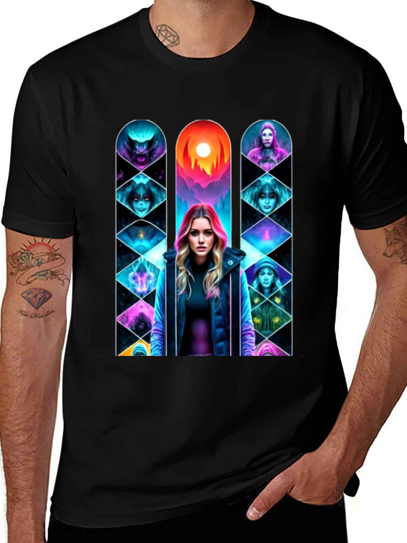 Mystic Window Graphic T-Shirt