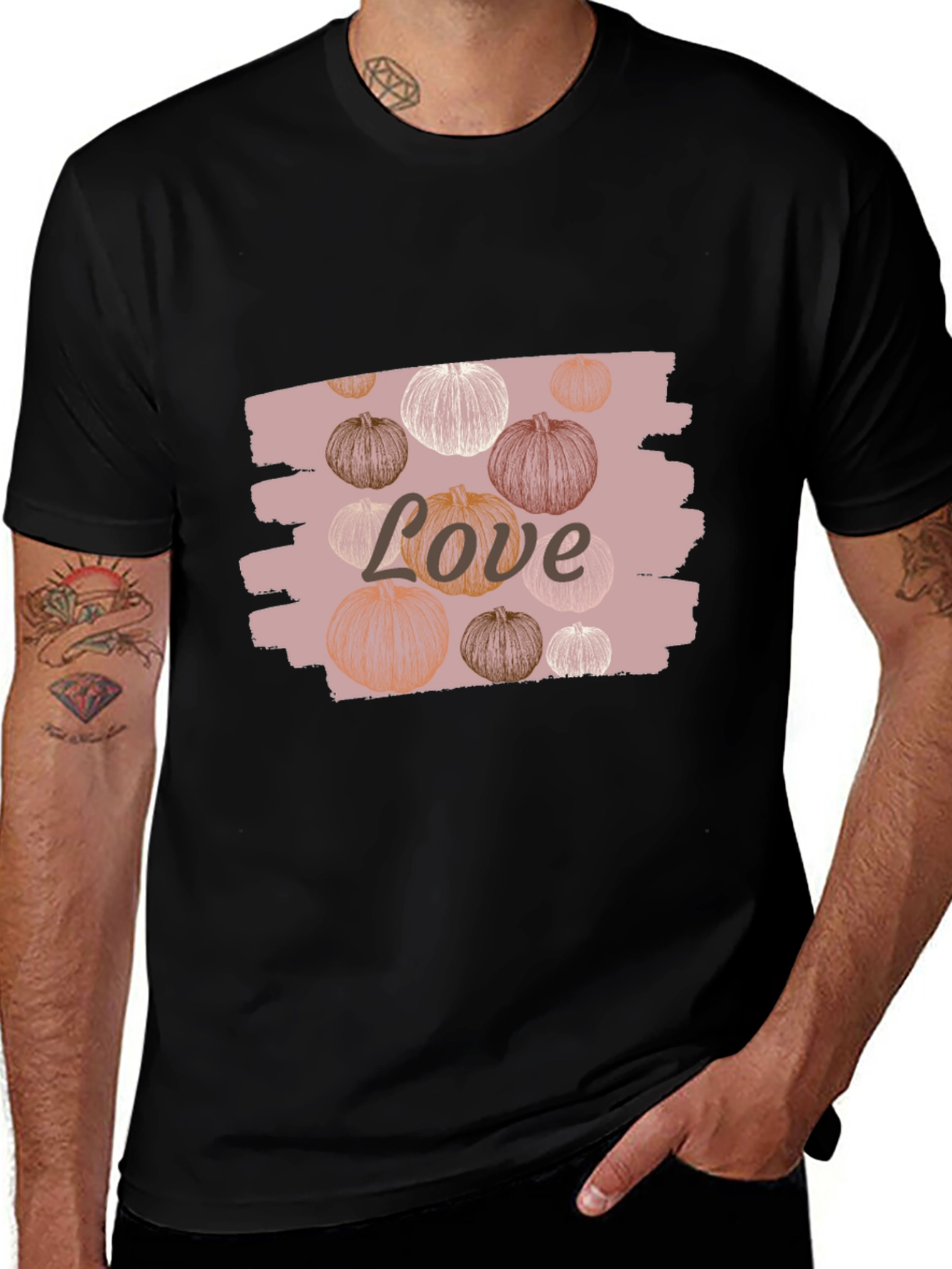 Love Pumpkin T-Shirt - Fall Season Tee