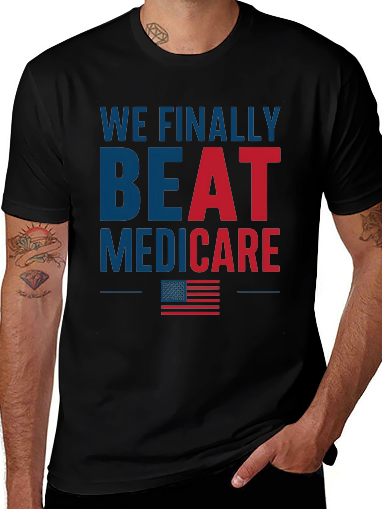 Variant 14 of We Finally Beat Medicare T-Shirt