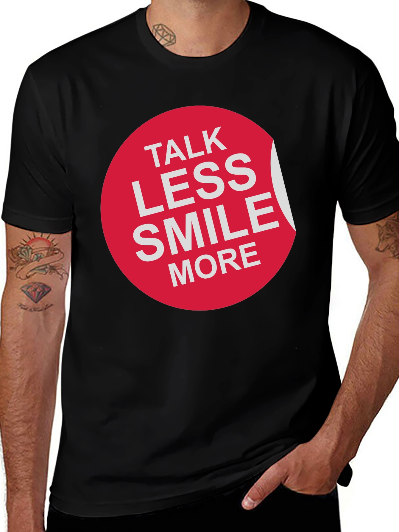 Variant 14 of Talk Less Smile More Graphic Tee
