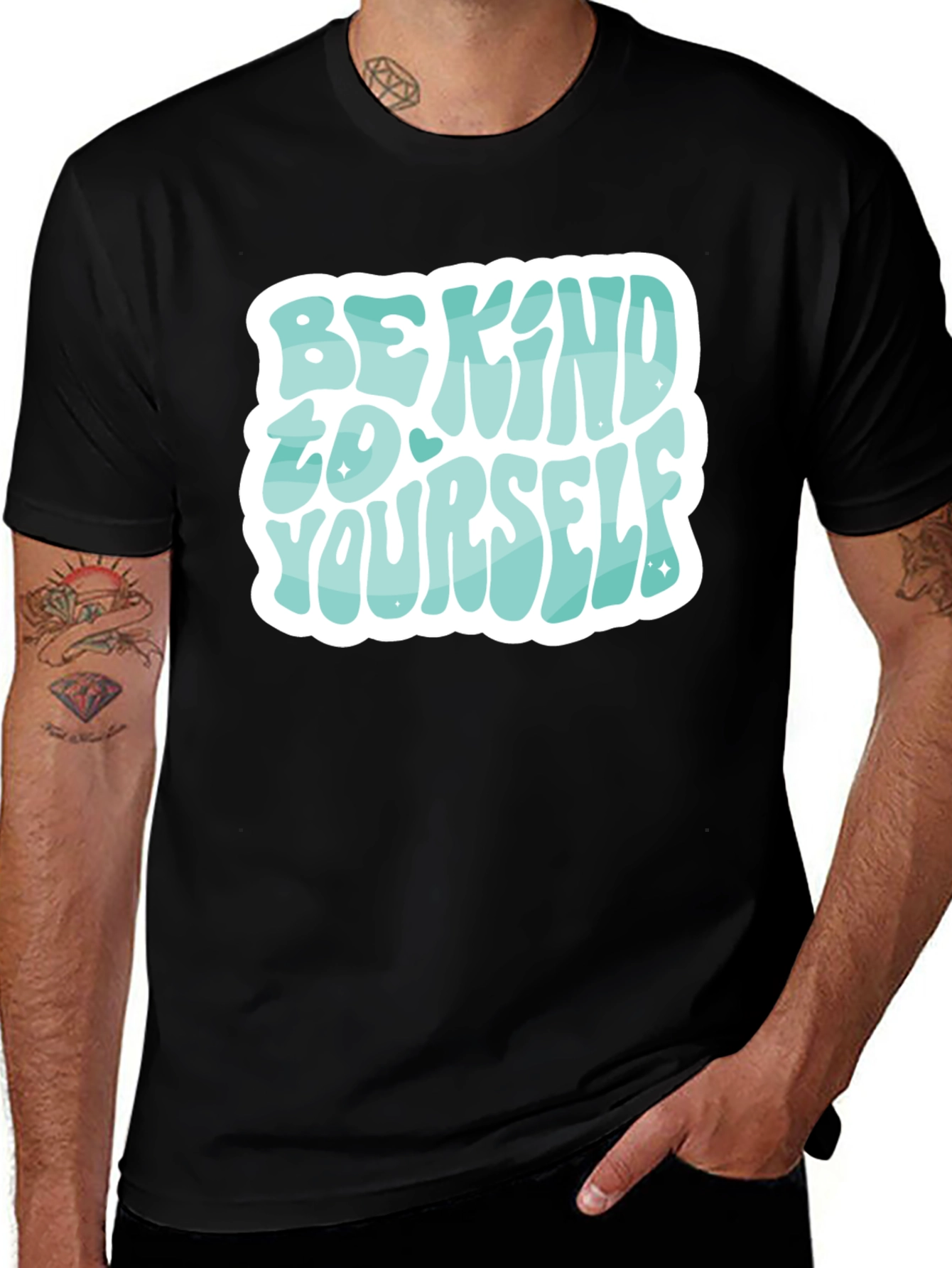 Variant 13 of Be Kind to Yourself Graphic Tee