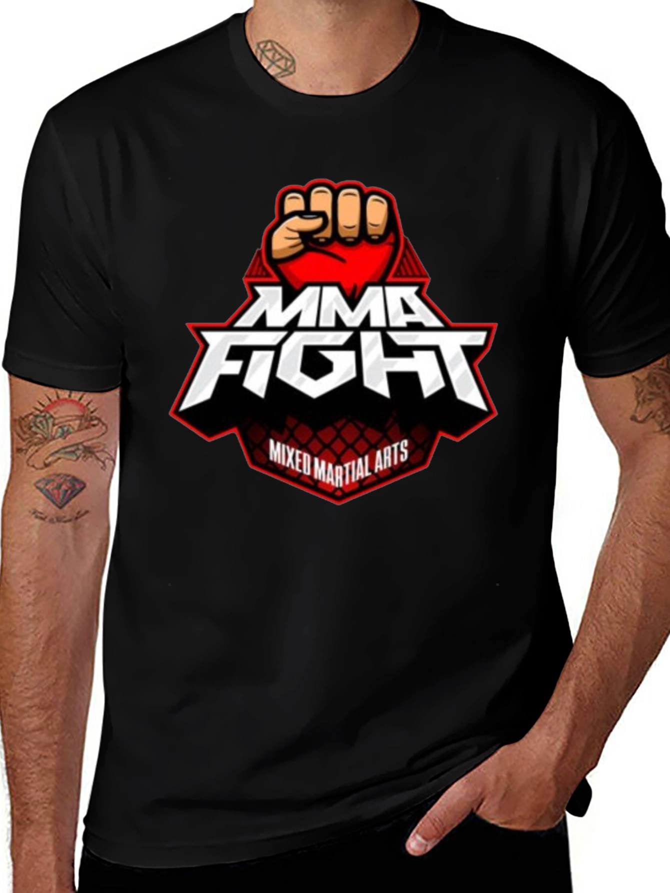 MMA Fight T-Shirt - Mixed Martial Arts Design