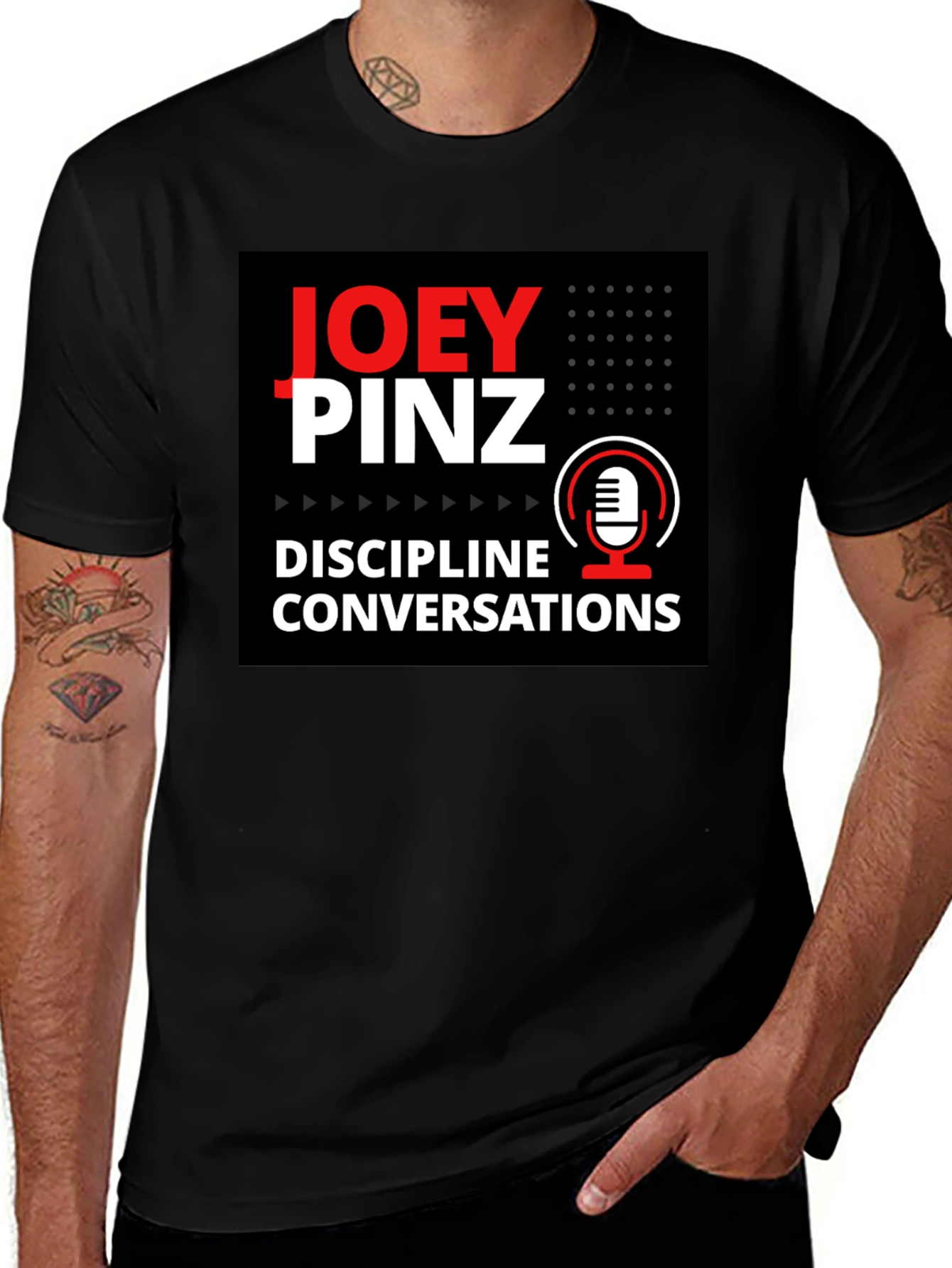 Joey Pinz T-Shirt - Discipline Conversations