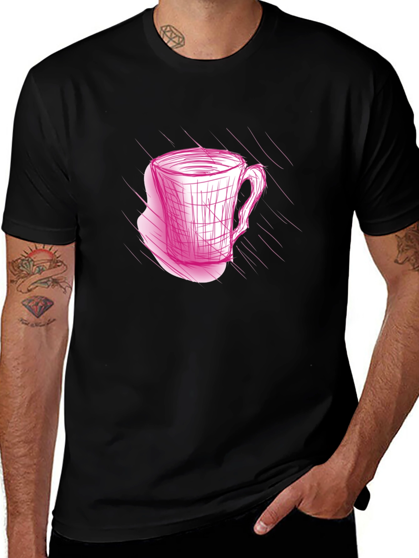Modern Mug Graphic Tee
