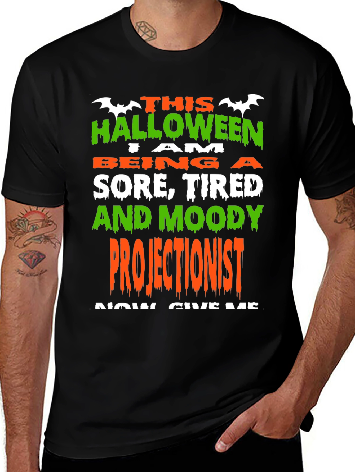 Halloween Projectionist T-Shirt
