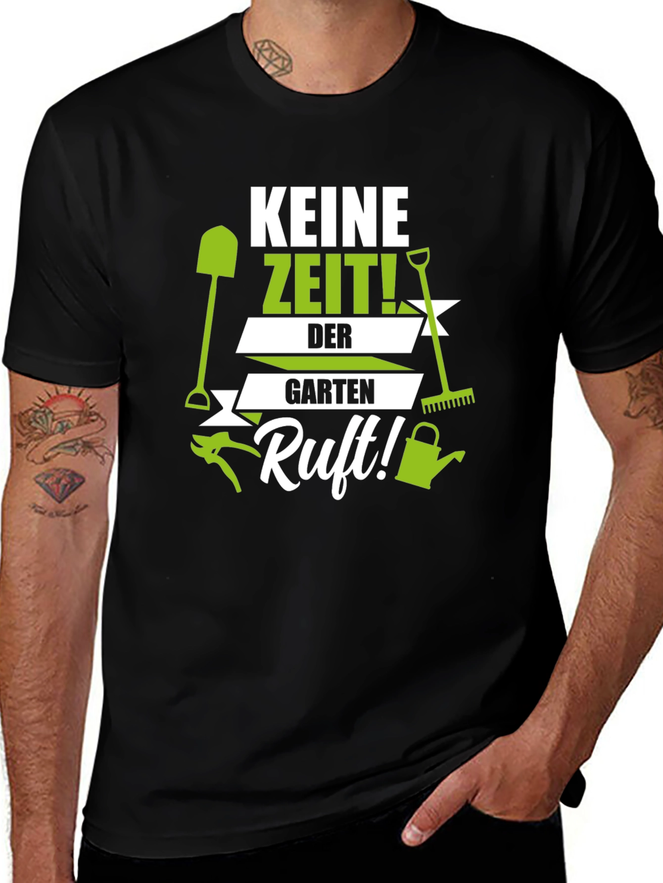 Variant 17 of Gardening T-Shirt - Keine Zeit! Garden Calls