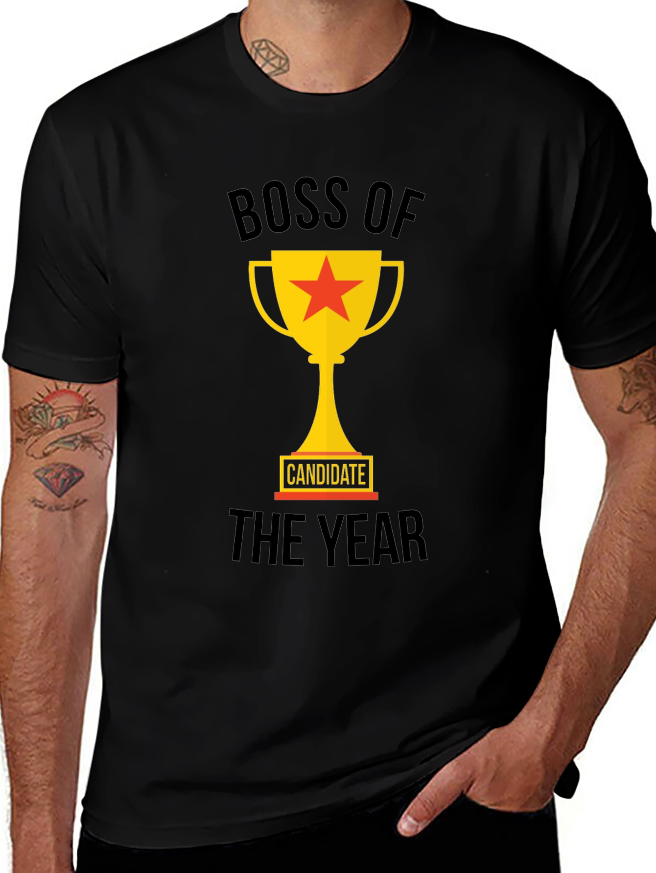 Variant 15 of Boss of The Year Candidate Graphic Tee