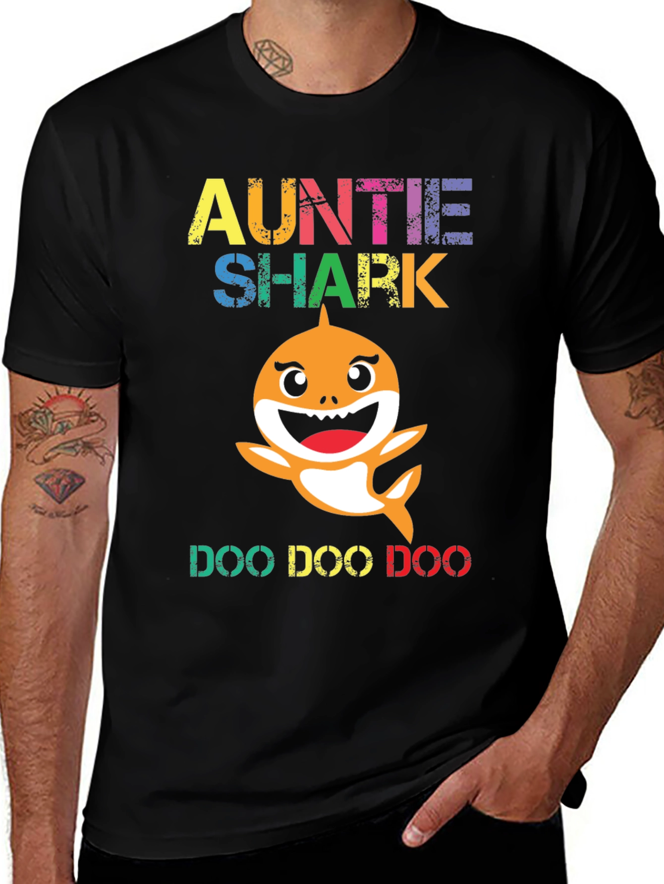 Auntie Shark Doo Doo Doo T-Shirt