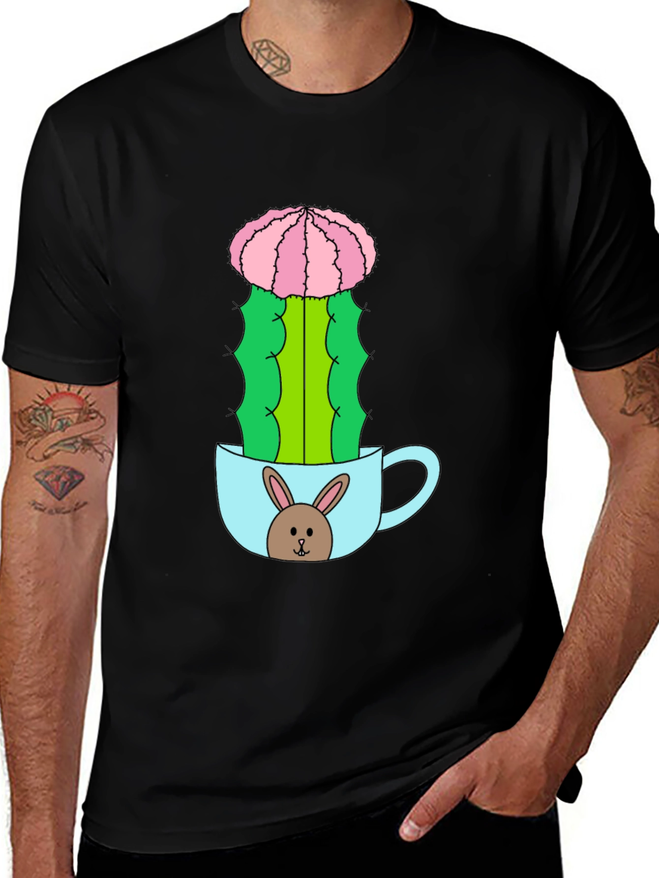 Variant 30 of Cactus Bunny T-Shirt