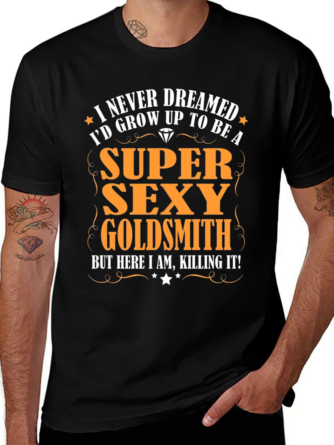 Variant 5 of Super Sexy Goldsmith T-Shirt