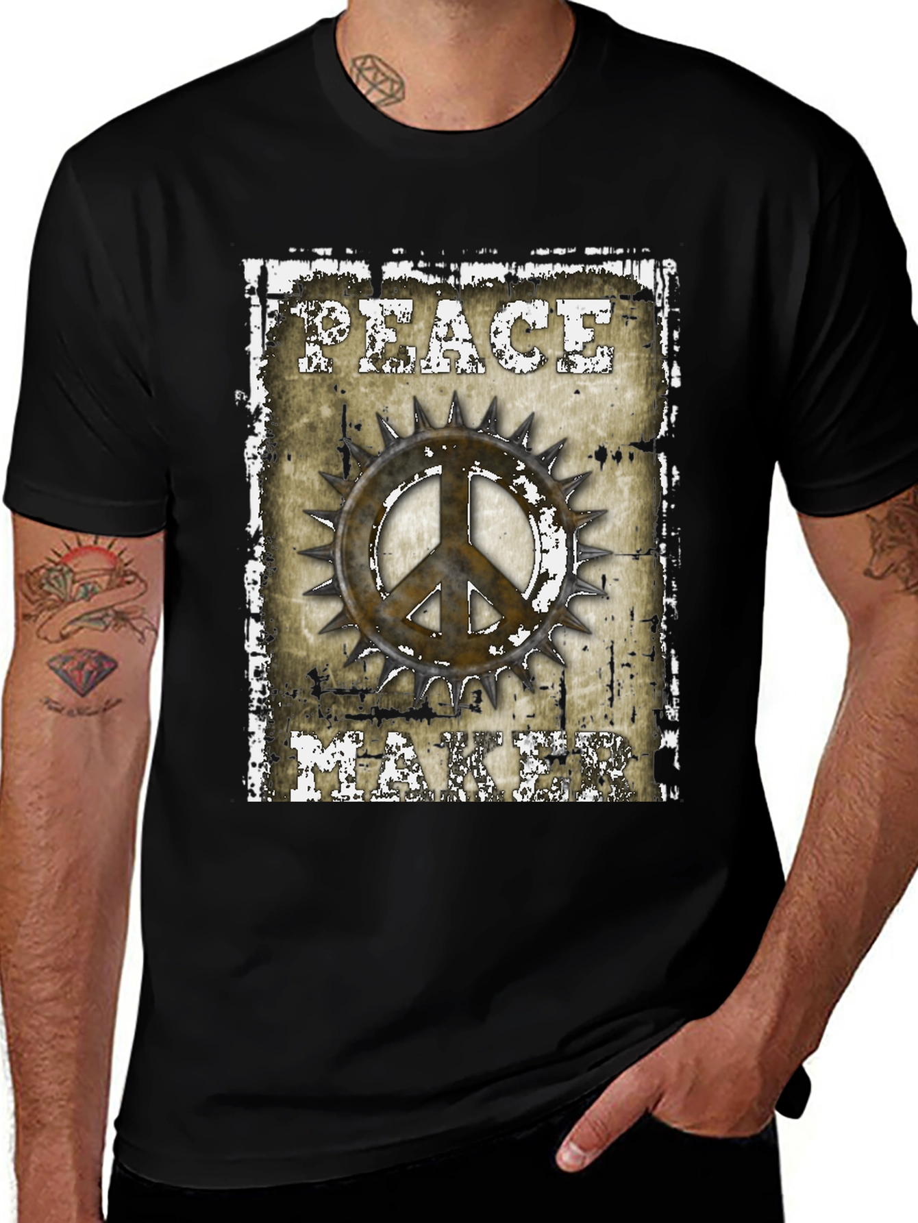 Variant 21 of Peace Maker Graphic T-Shirt