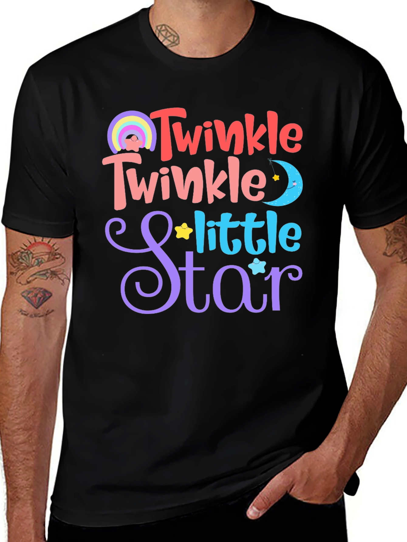 Variant 16 of Twinkle Twinkle Little Star Graphic T-Shirt