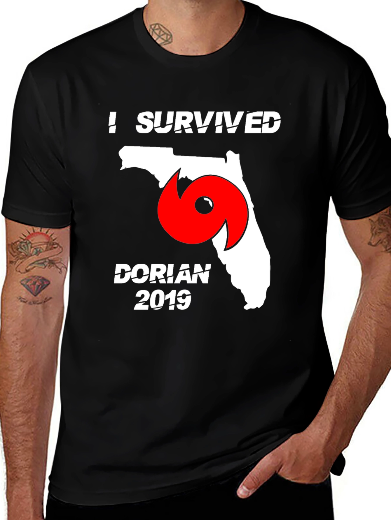Variant 10 of I Survived Hurricane Dorian 2019 T-Shirt