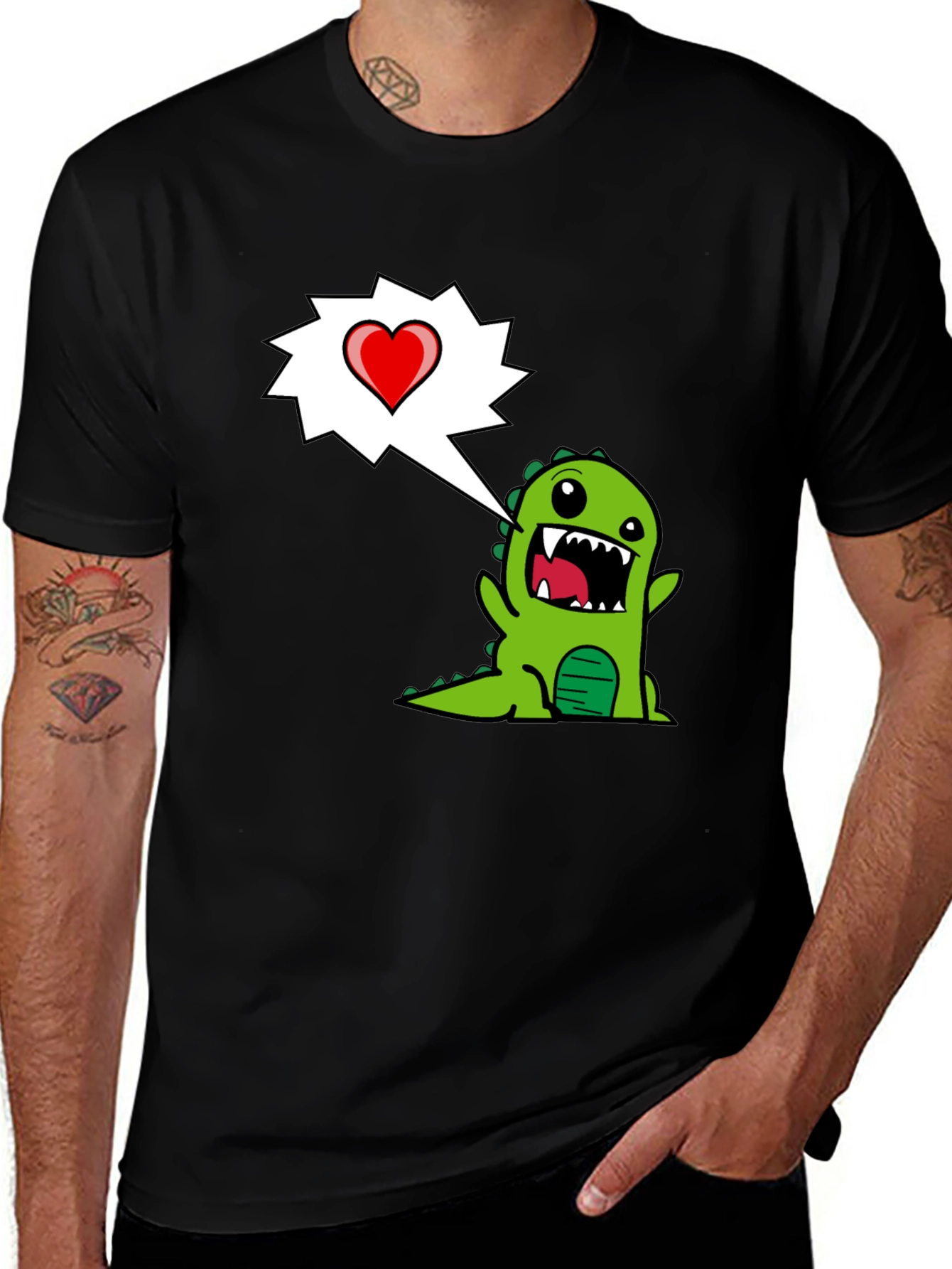 Dino Love Graphic Tee