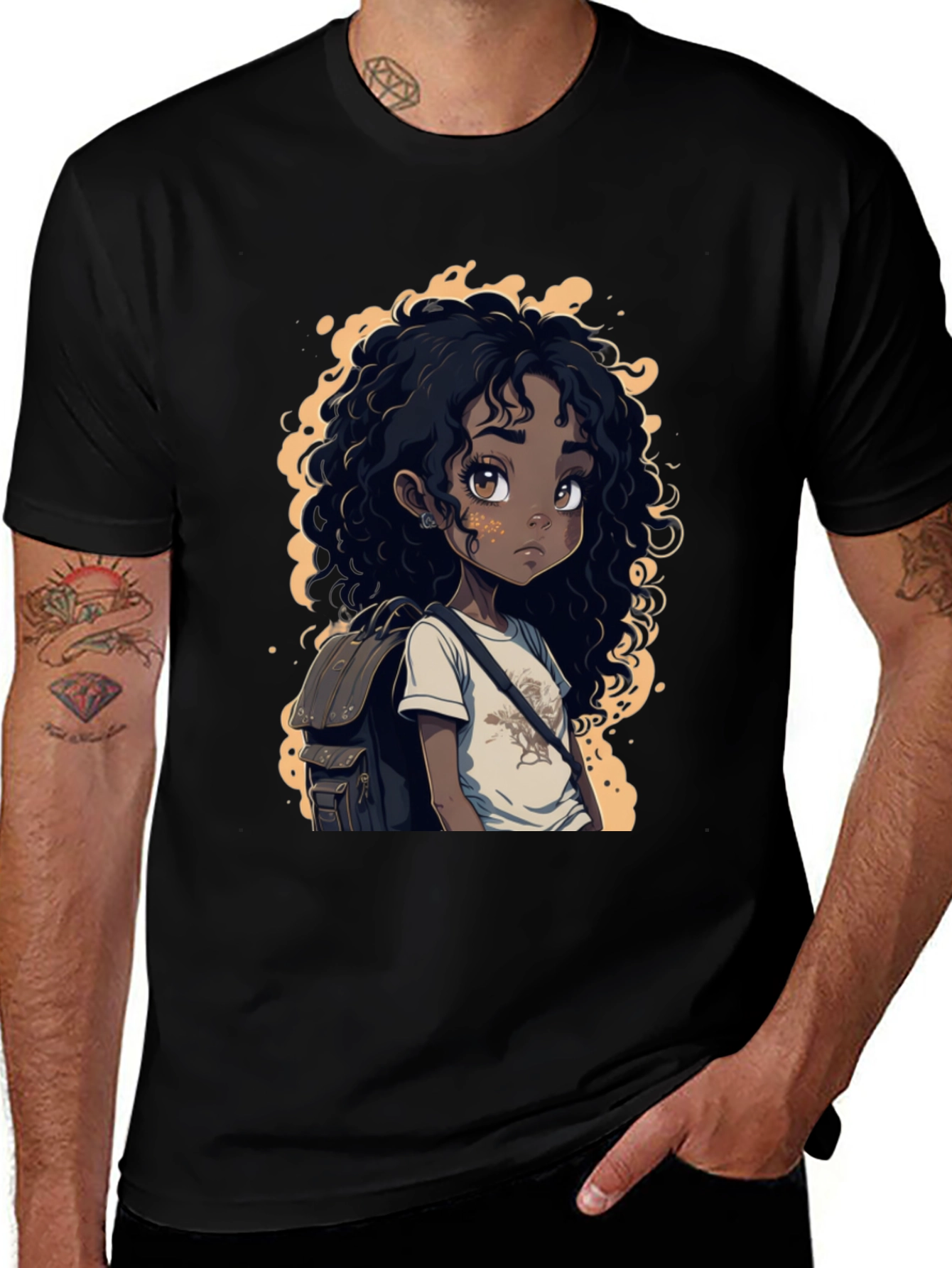 Variant 23 of Anime Style Graphic Tee