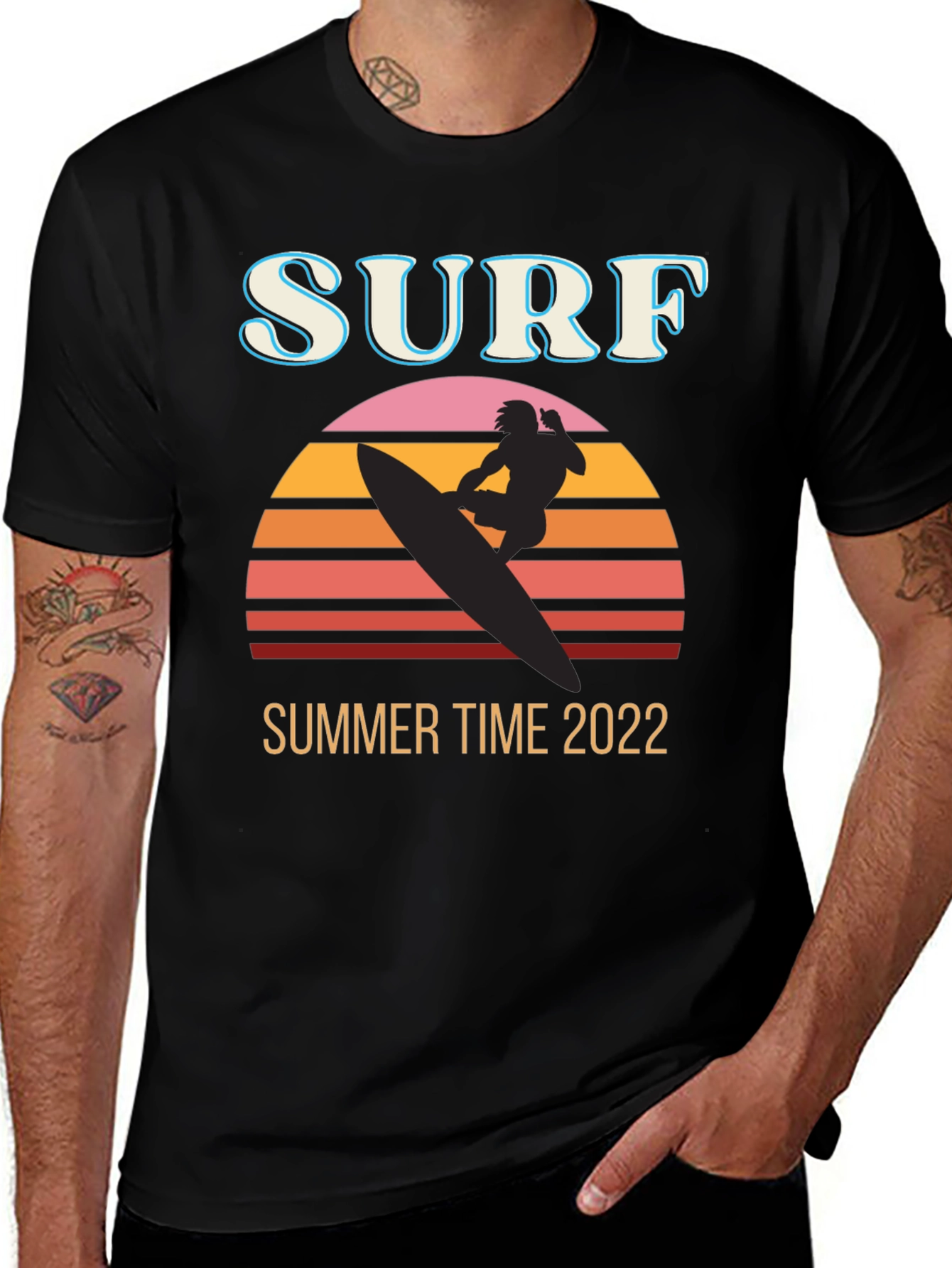 Variant 29 of Surf Summer Time 2022 Graphic T-Shirt