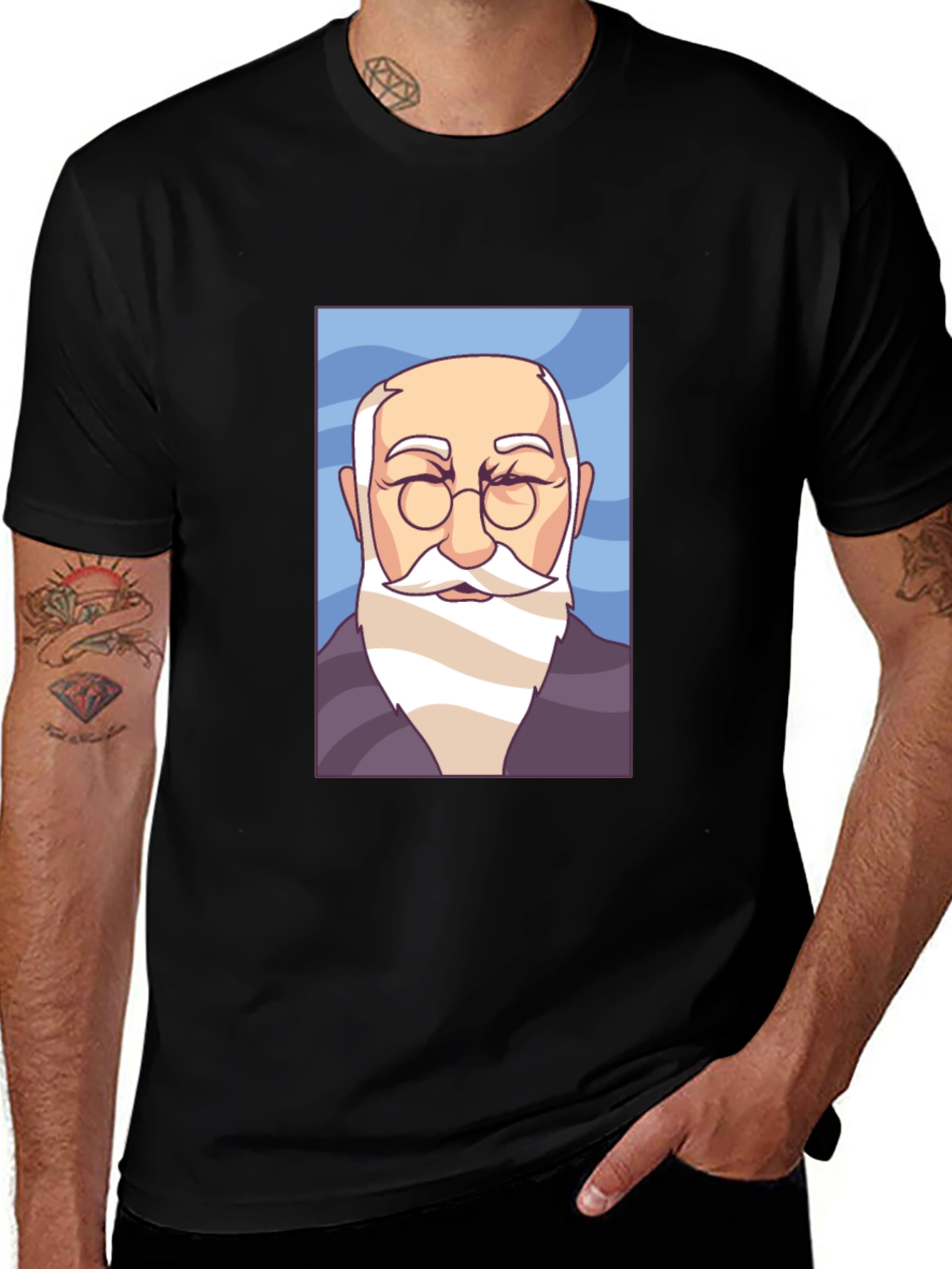 Variant 6 of Cartoon Portrait T-Shirt