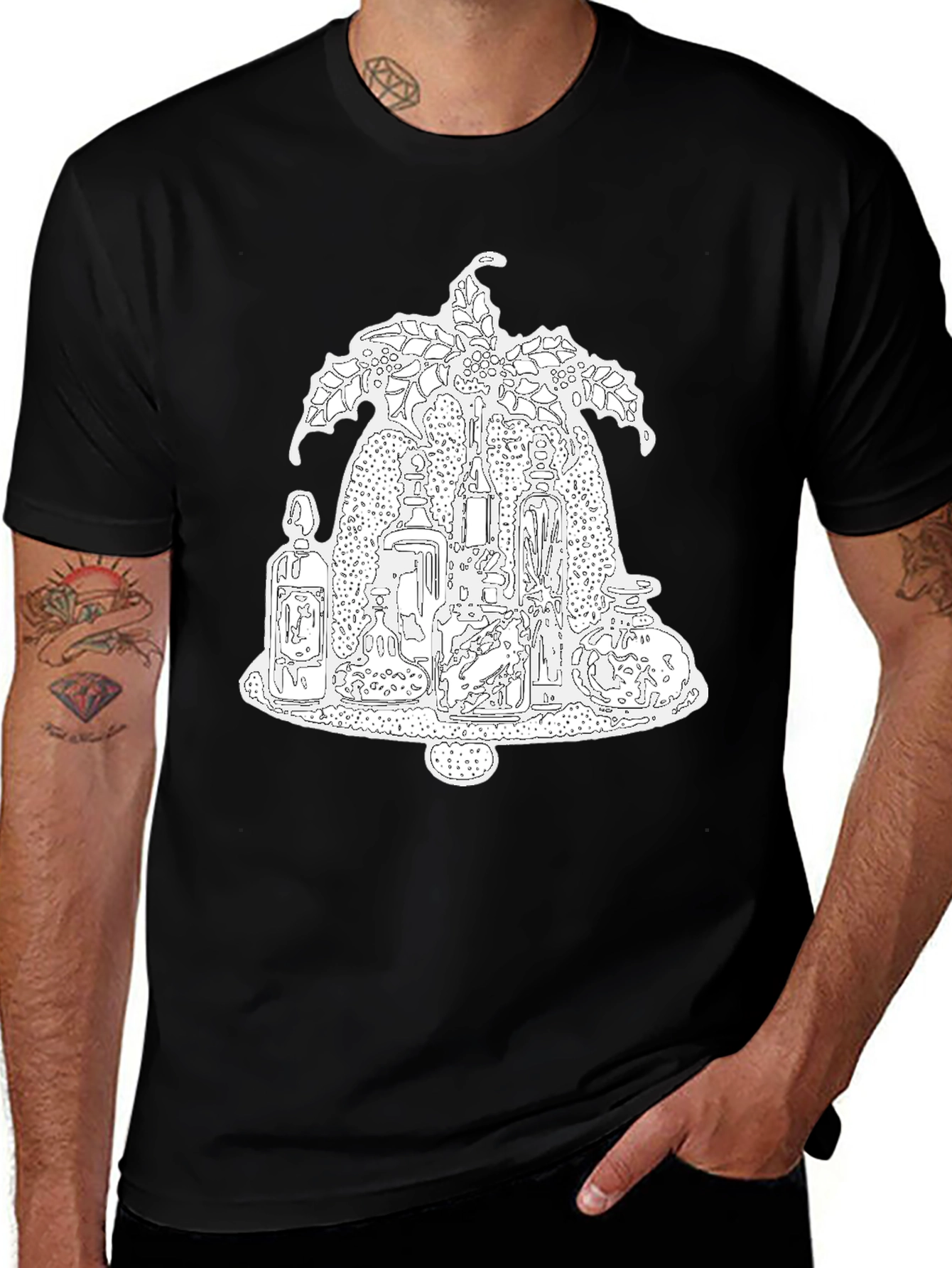 Variant 15 of Halloween Potion T-Shirt - Black