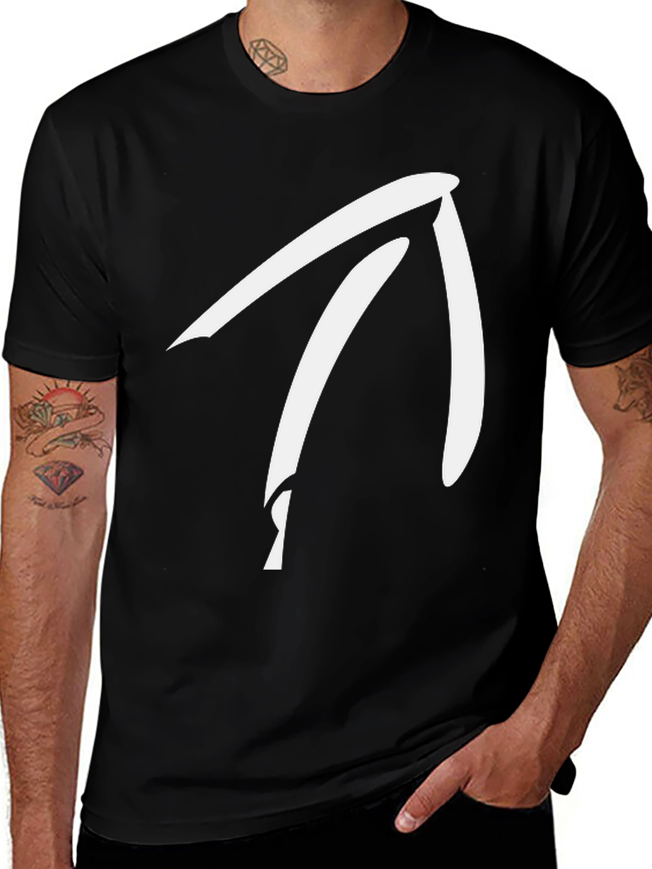 Variant 7 of Modern Graphic Tee - Minimalist Design