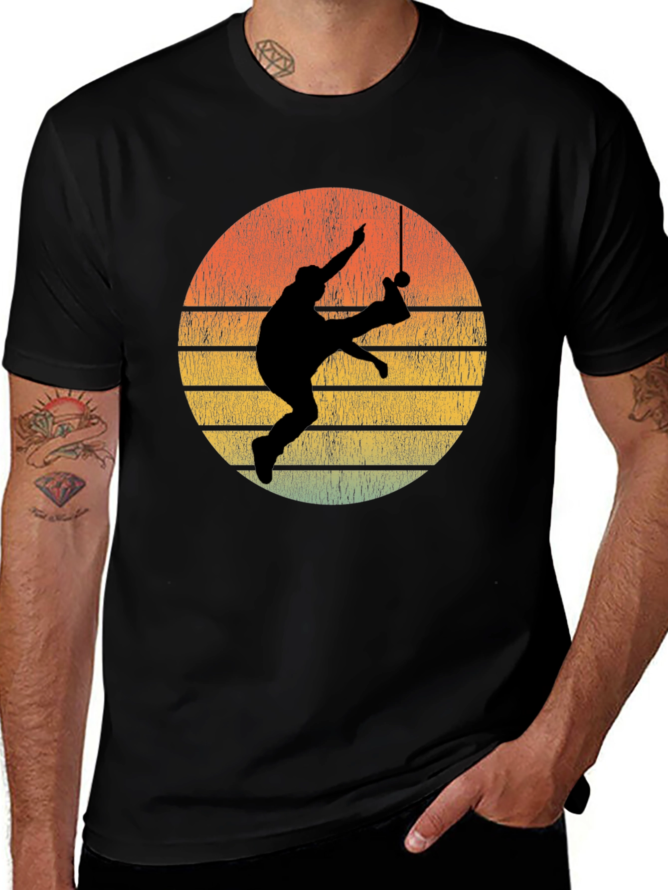 Vintage Silhouette Kickball T-Shirt