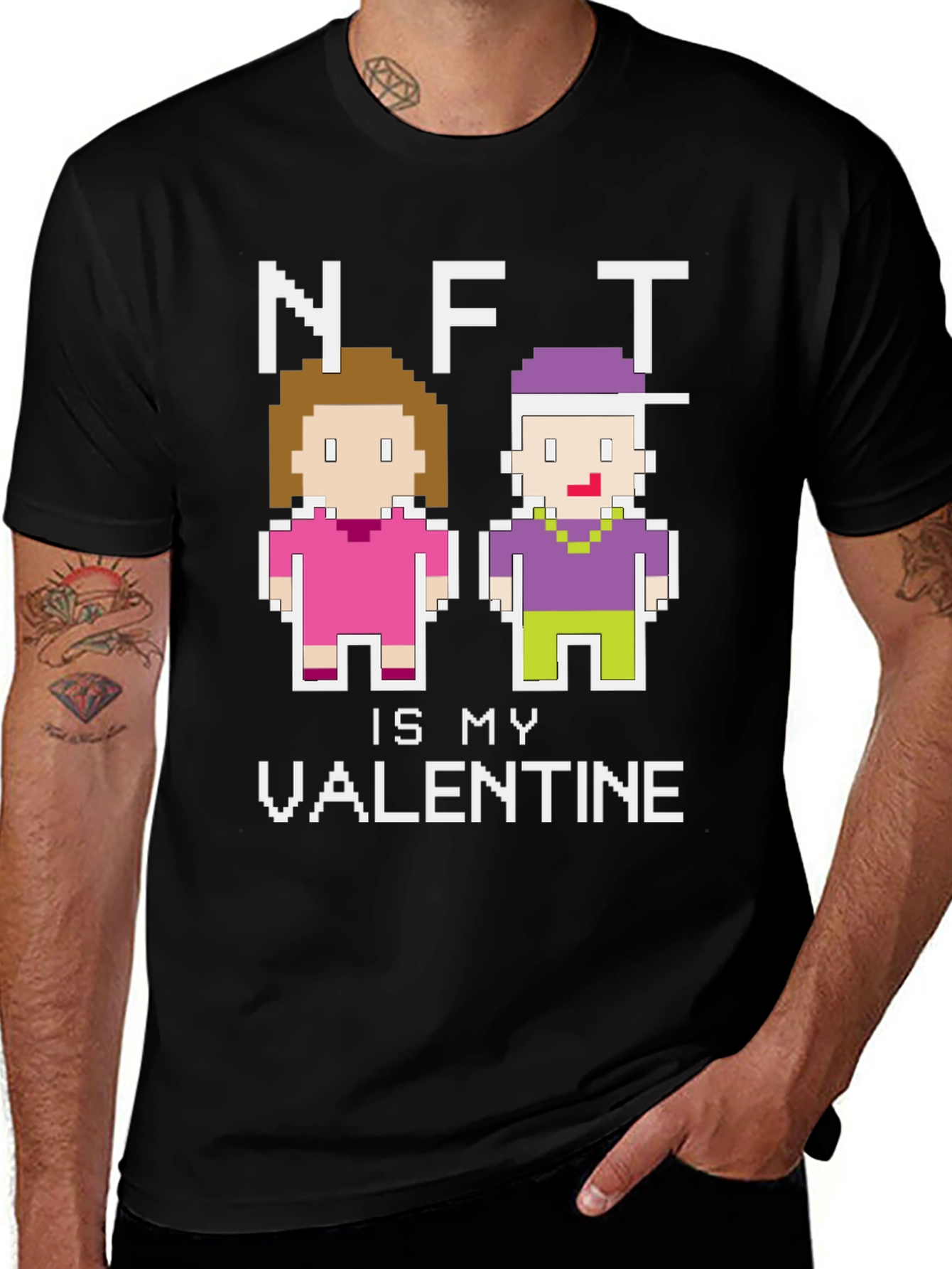 NFT is My Valentine Graphic T-Shirt