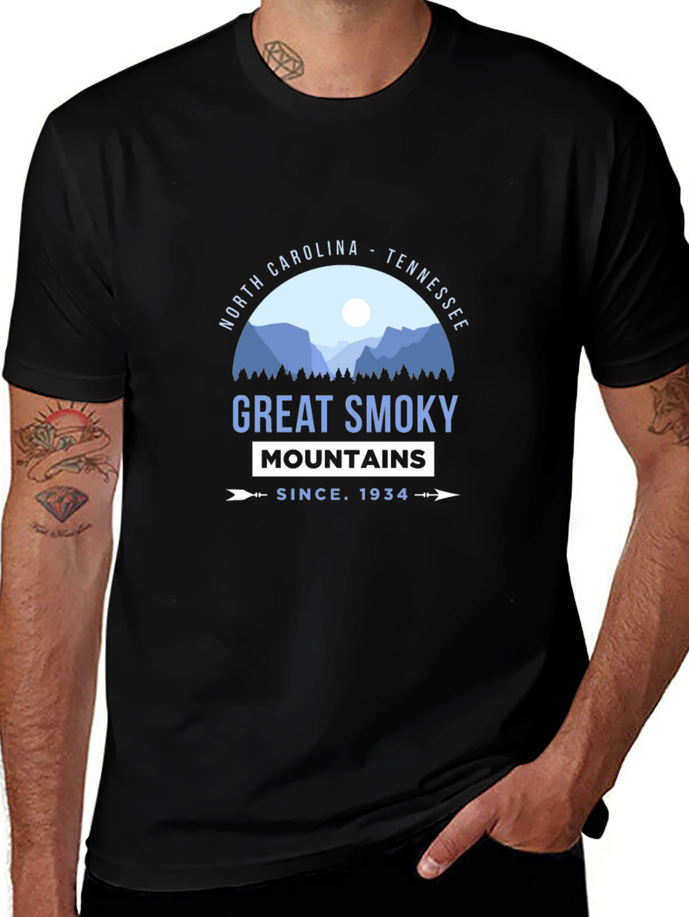 Variant 8 of Great Smoky Mountains T-Shirt
