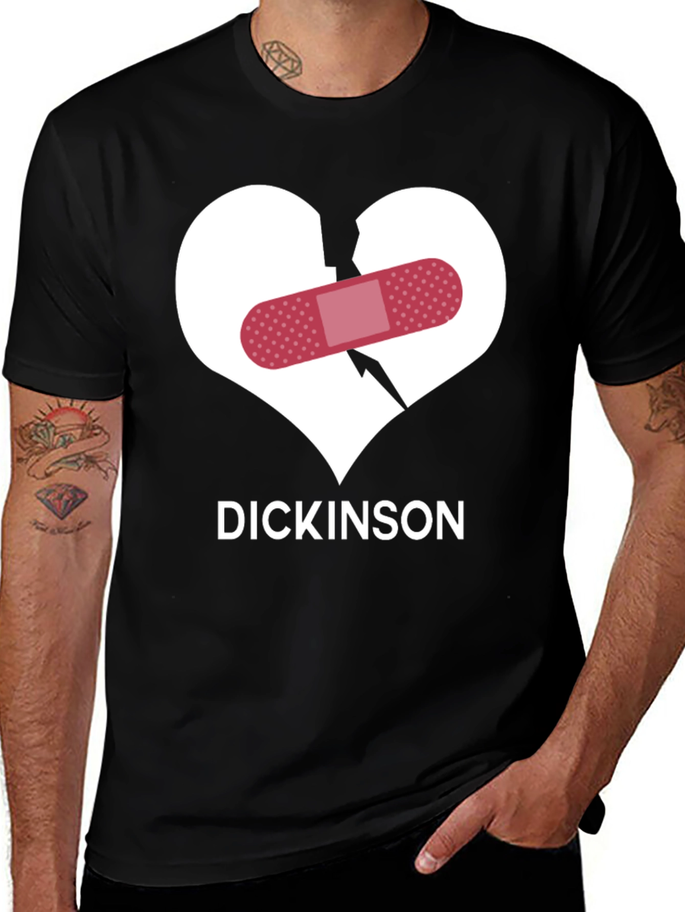 Variant 4 of Broken Heart Dickinson Funny T-Shirt