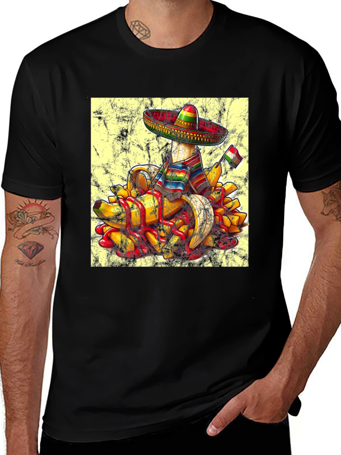 Variant 8 of Humorous Mexican Food Graphic Tee