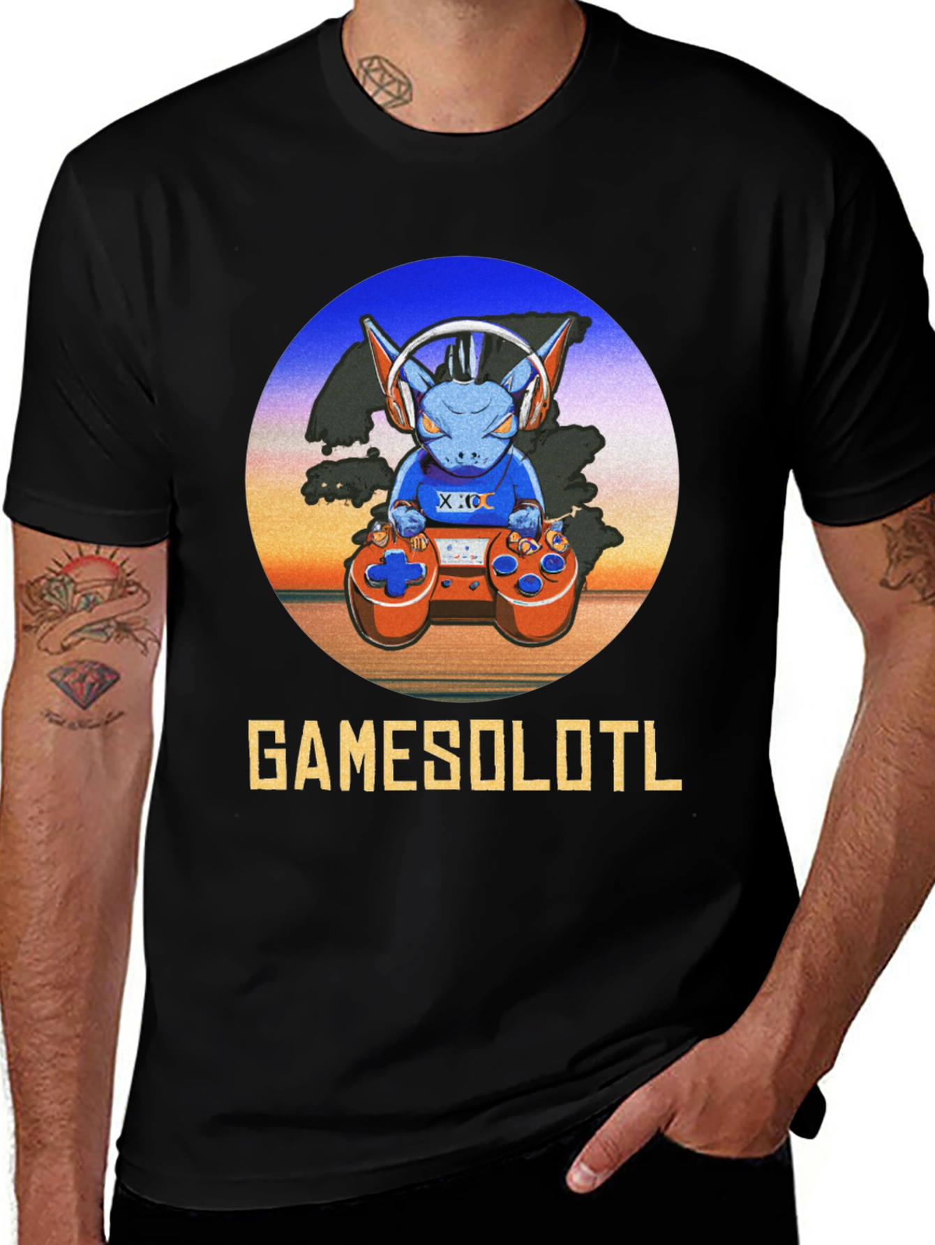 Variant 3 of GAMESOLOTL Graphic T-Shirt