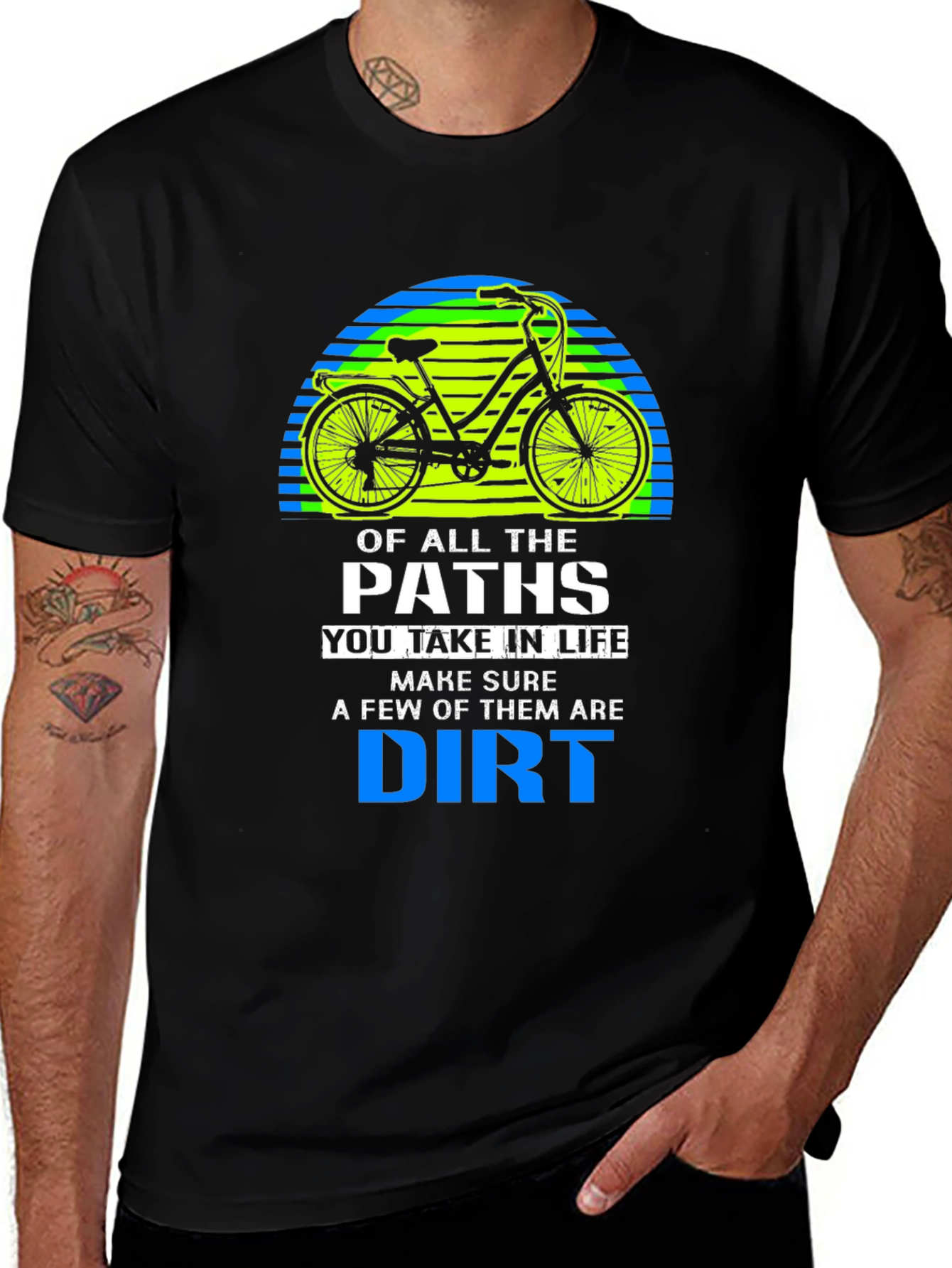 Bike Paths T-Shirt: Ride Off-Road