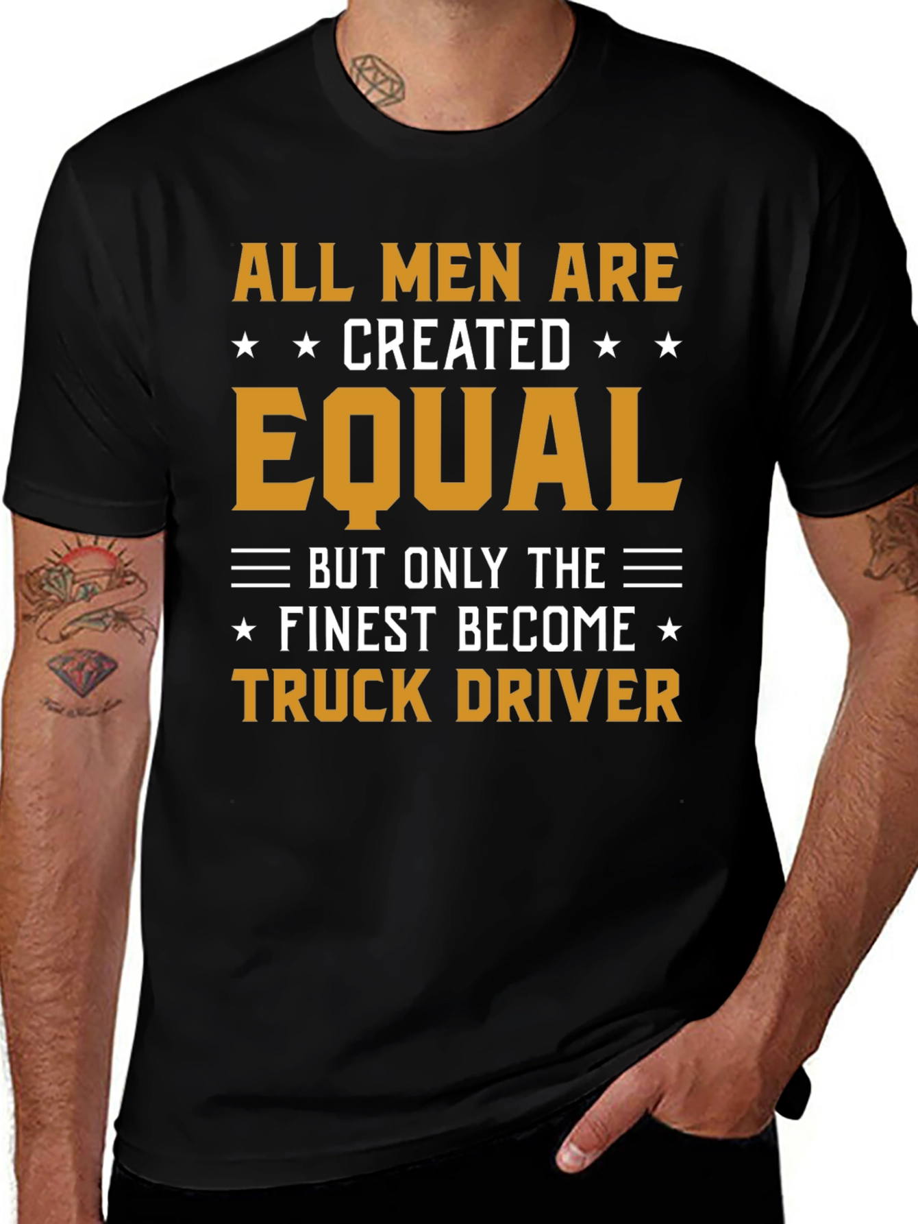 Finest Truck Driver T-Shirt - Novelty Apparel