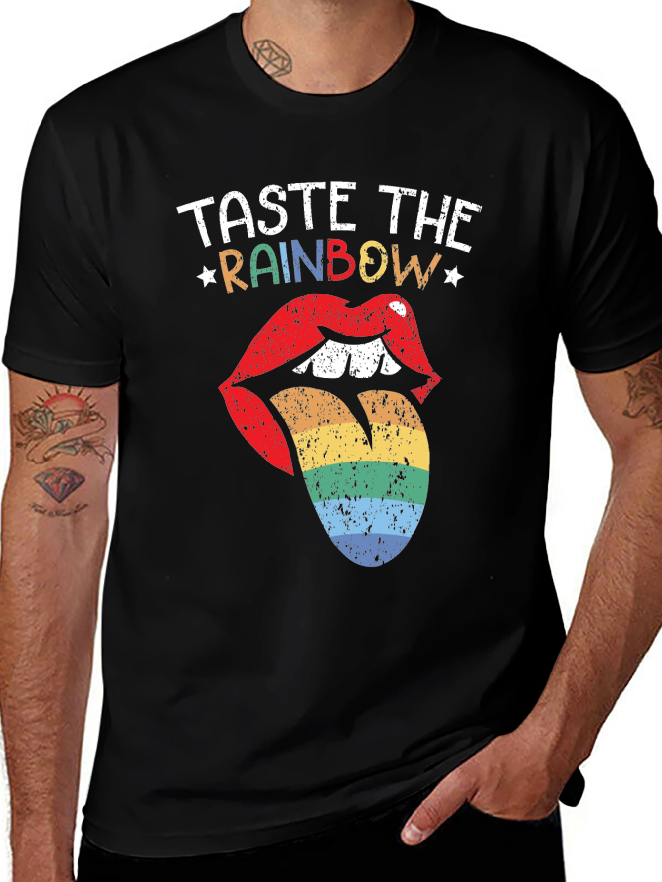 Taste the Rainbow Graphic Tee - LGBT Pride Shirt