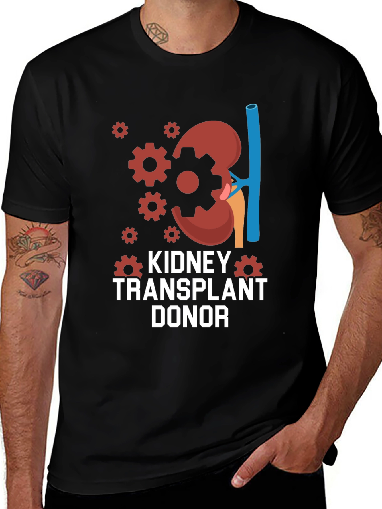 Kidney Transplant Donor T-Shirt - Organ Donation Awareness Tee