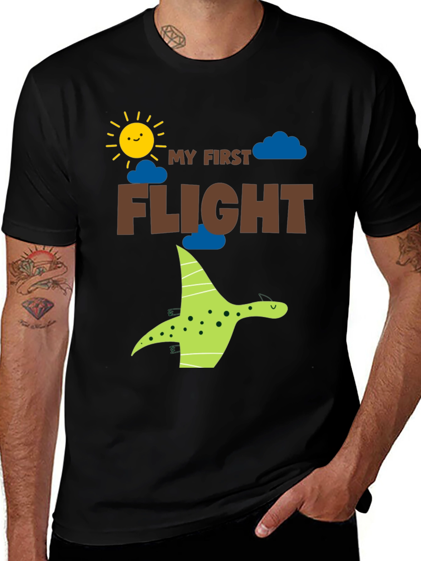 Variant 5 of My First Flight T-Shirt