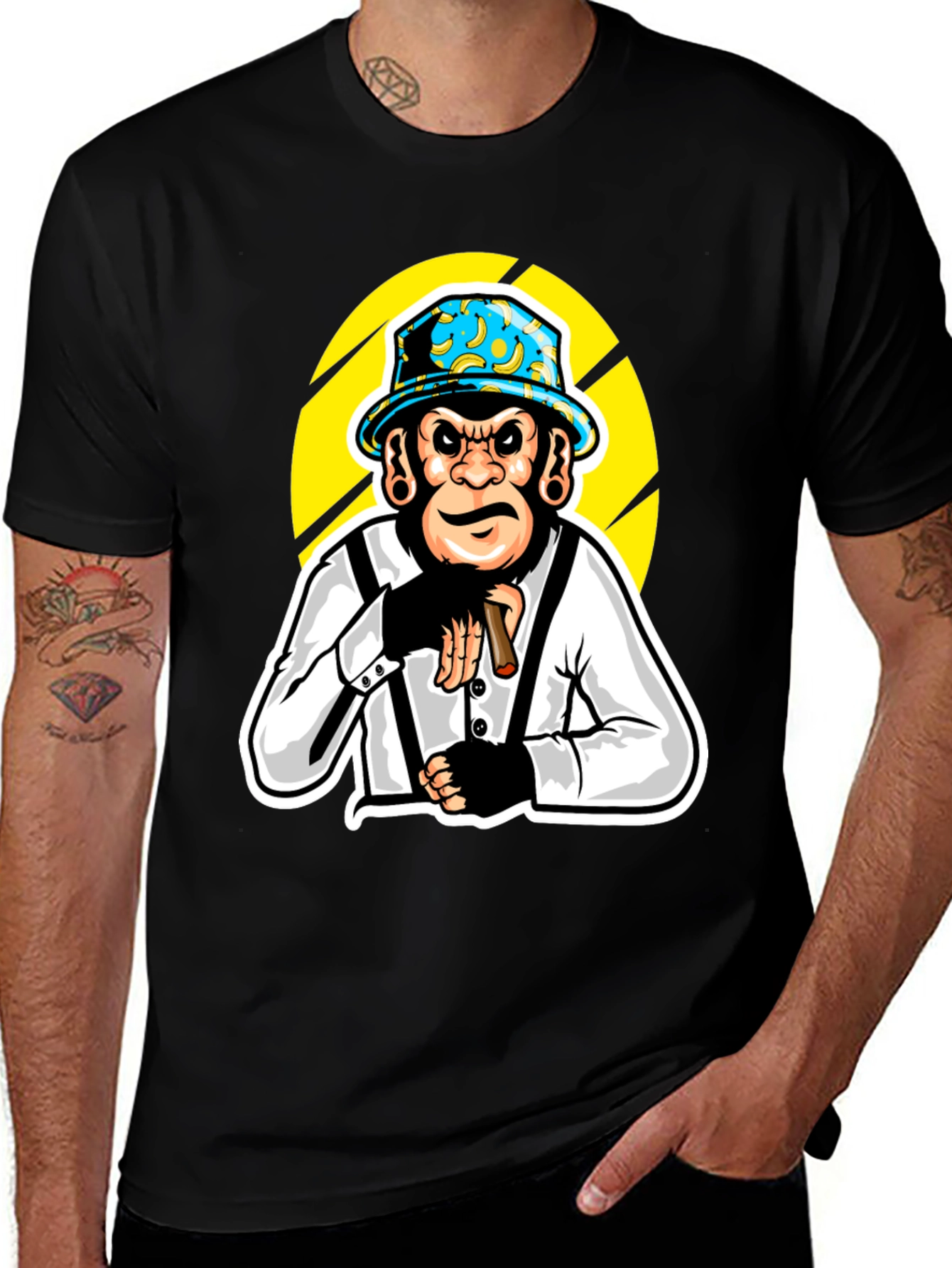 Variant 25 of Monkey Graphic T-Shirt - Cool, Unique Design