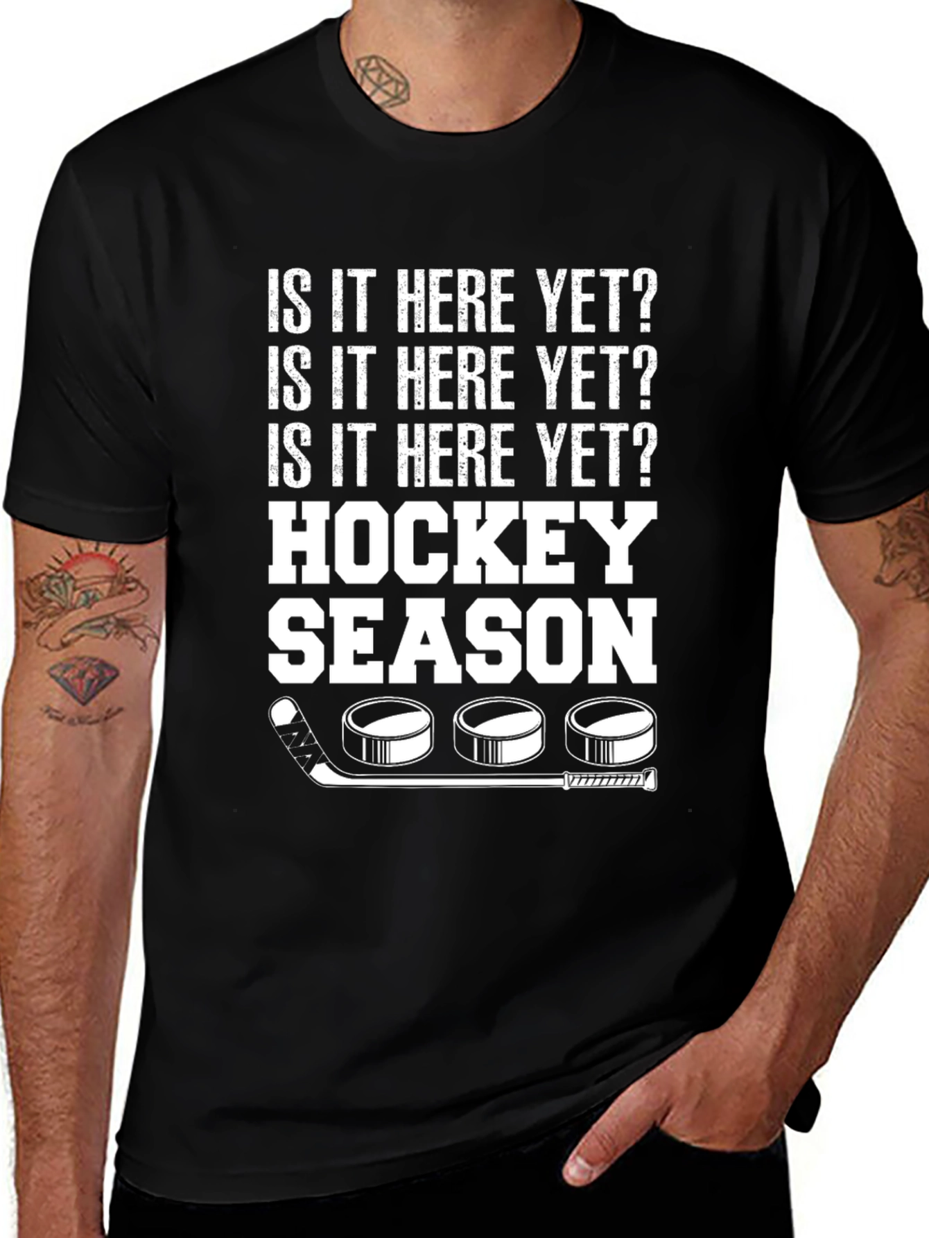 Variant 15 of Hockey Season T-Shirt