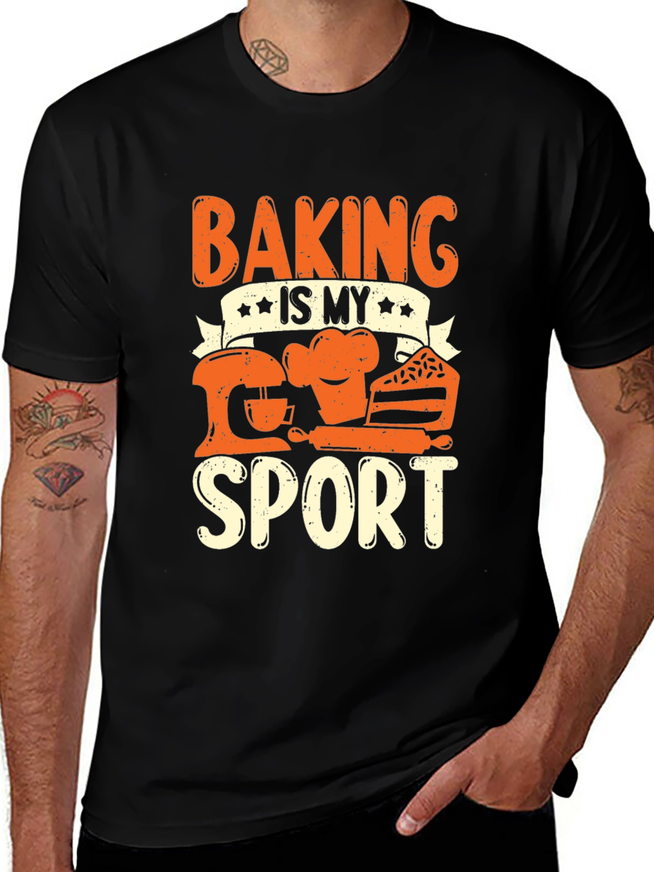 Variant 23 of Baking Is My Sport Graphic Tee