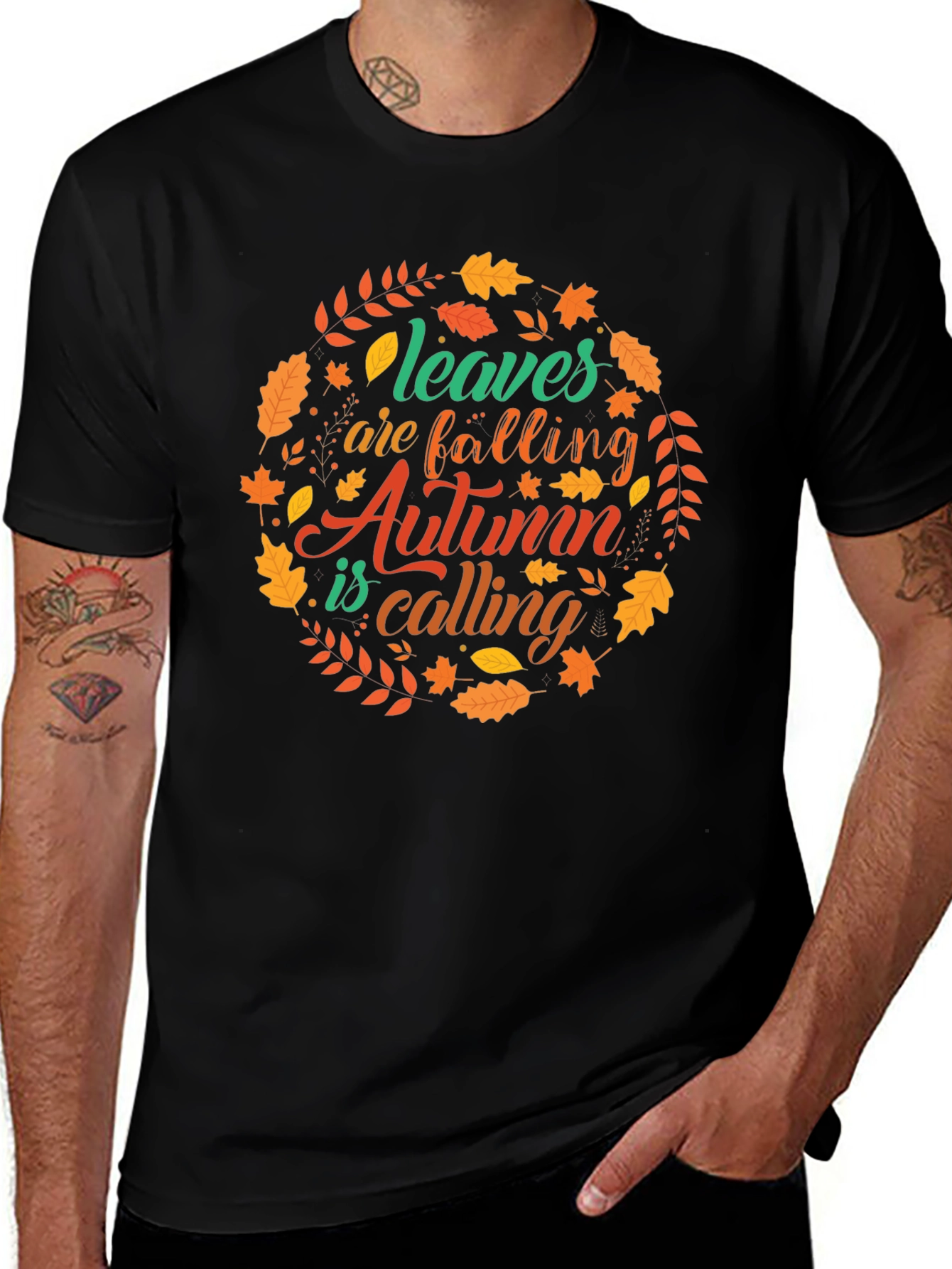 Variant 23 of Autumn Leaves Calling T-Shirt